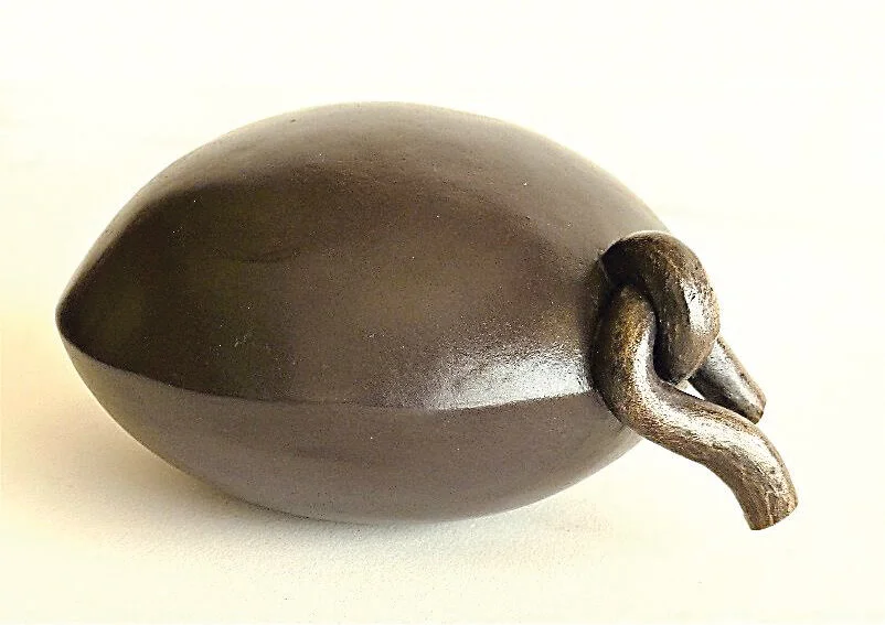 Drift Remnant, 2020, Cast bronze, c. 90 x 170 x 90mm, Artis Gallery, Auckland.