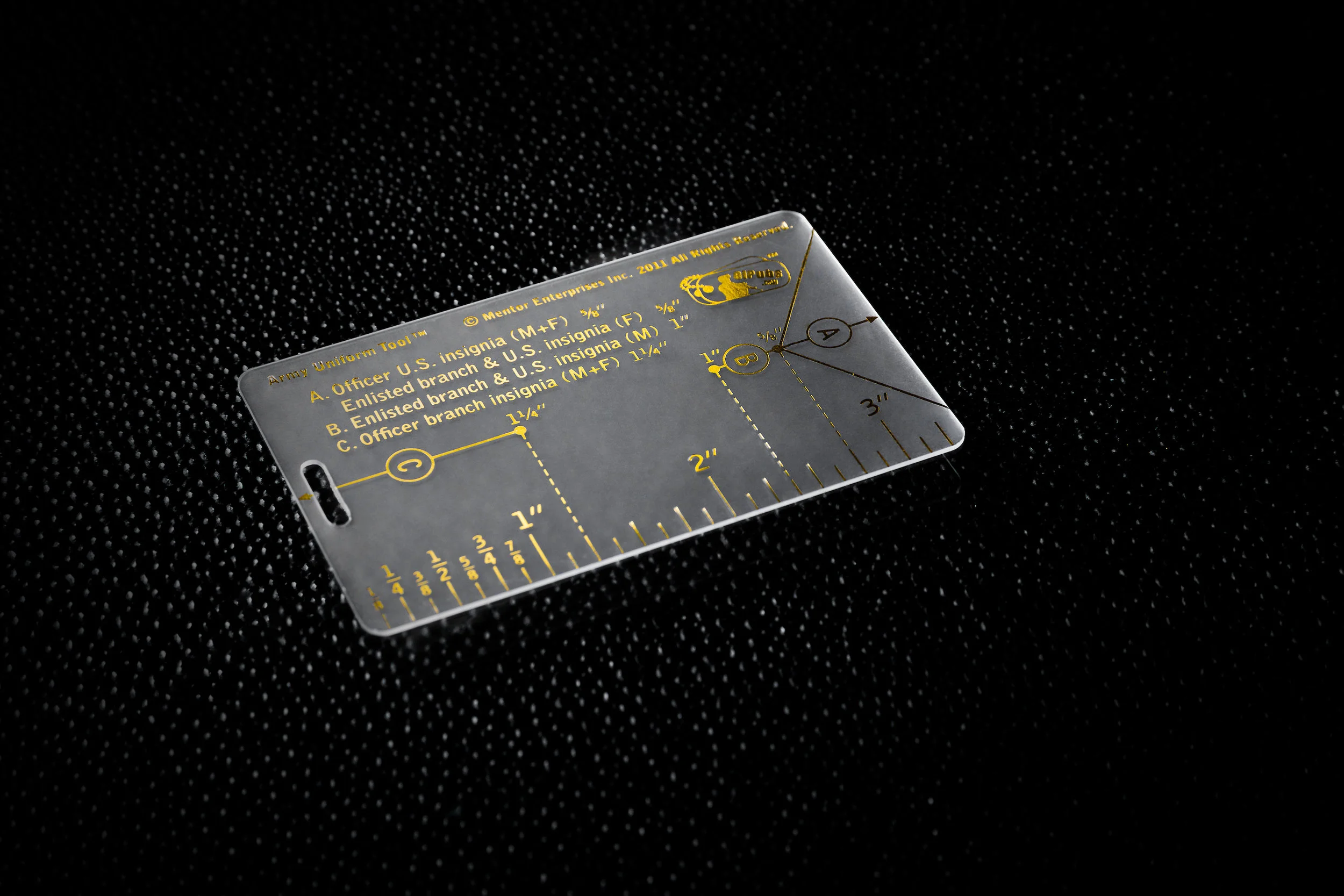 Army Uniform Tool - frosted, gold foil.jpeg
