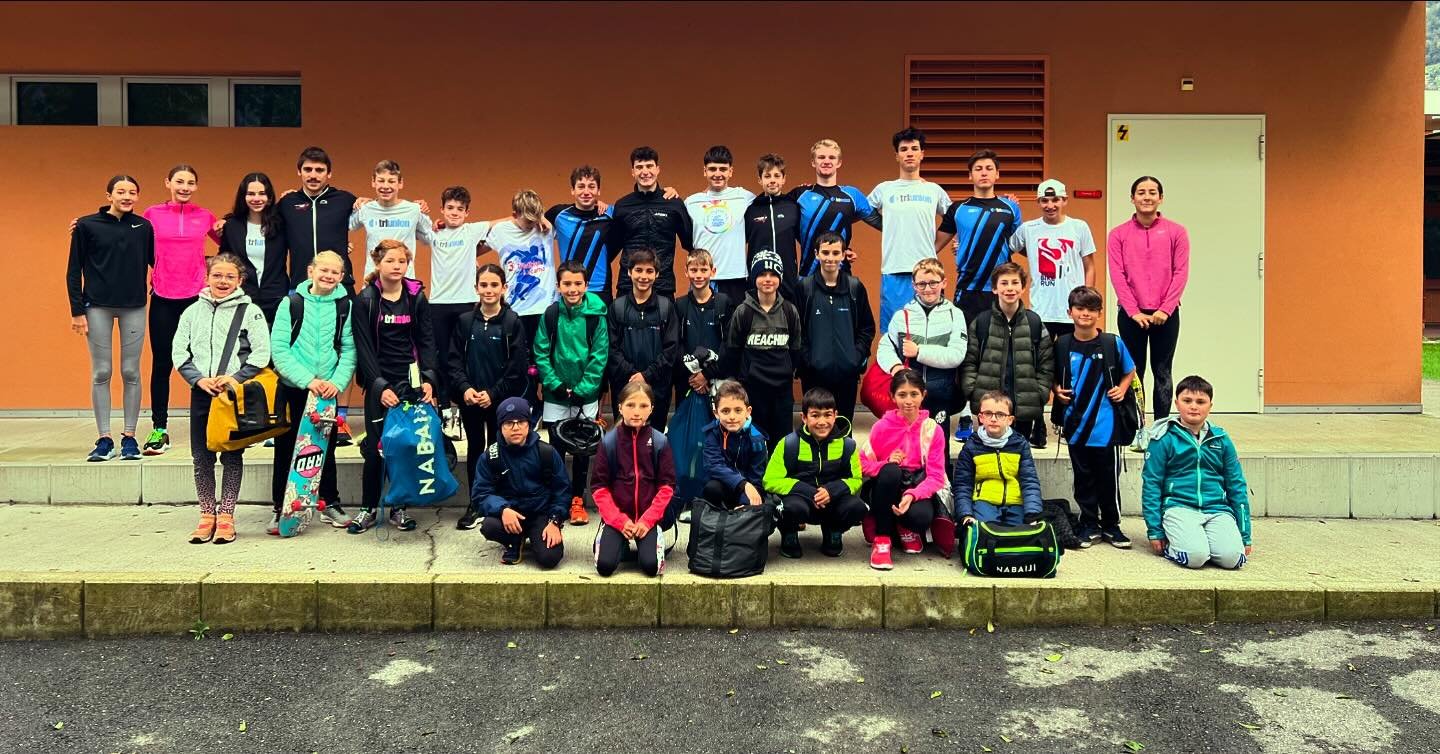 Se volete far provare ai vostri figli il triathlon, uno sport completo e anche divertente,  venite a trovarci. Triathlon Team Ticino, Team Triathlon Capriasca e Triunion offrono allenamenti ai ragazzi a partire da 6 anni. Venite a provare, non ve ne 