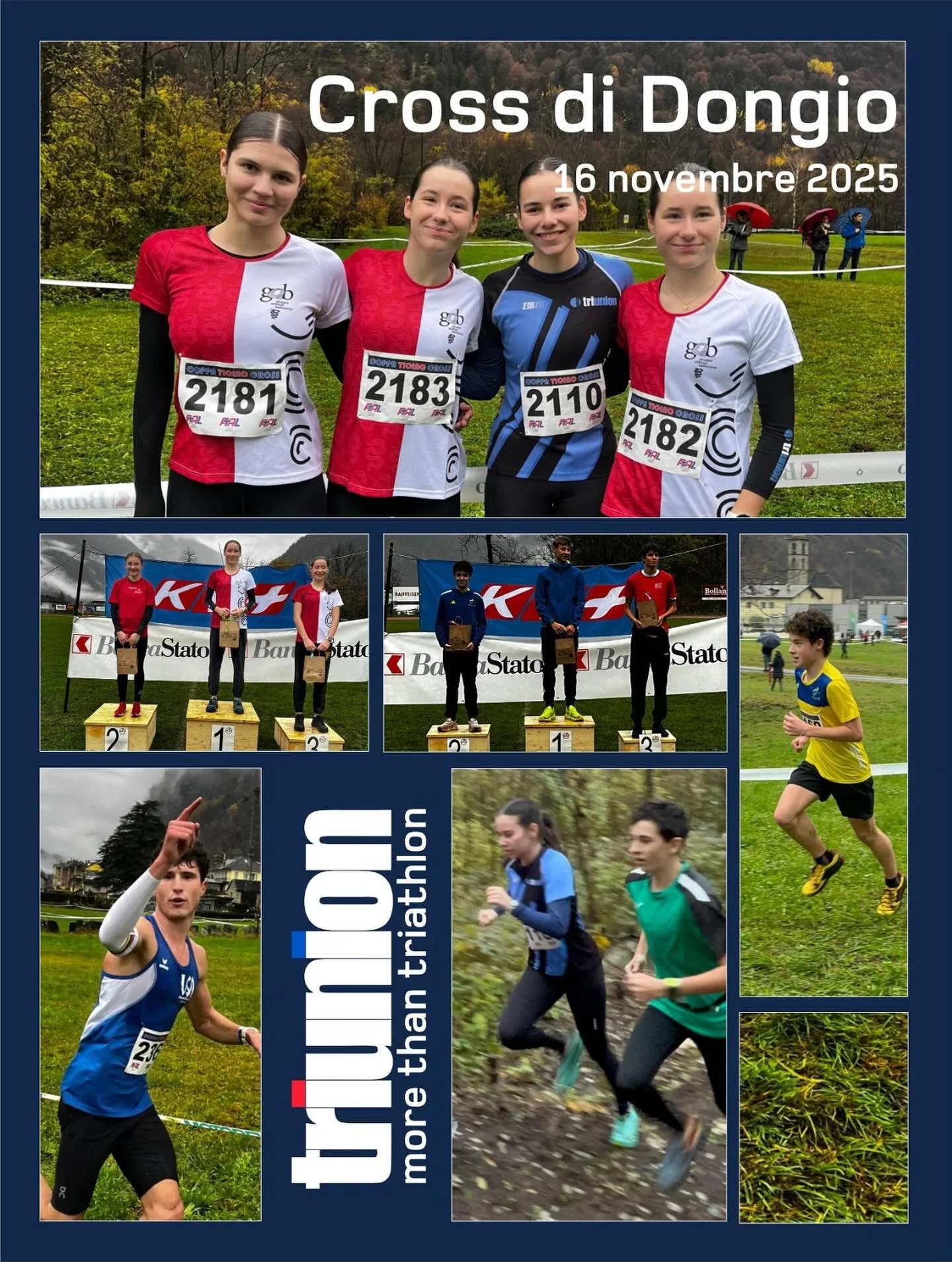 🏃🏻&zwj;♂️E&rsquo; iniziata la stagione dei cross! 

Questo weekend a Dongio i nostri atleti hanno preso parte al cross, inaugurandolo con grinta e determinazione.
Complimenti a tutti per l&rsquo;impegno e l&rsquo;energia portata, la stagione e&rsqu