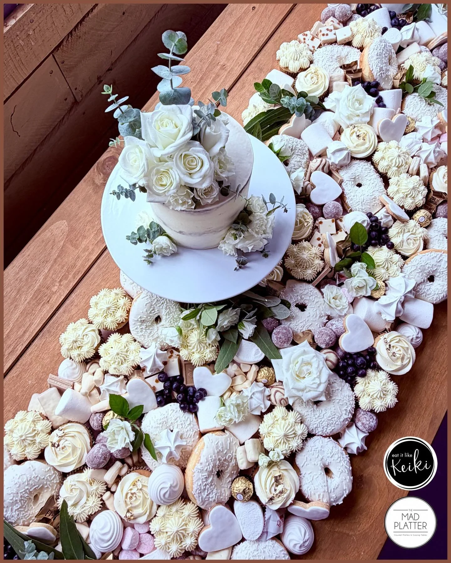 So much hype over this dessert graze 😍😍 
Thanks always for your support and for always cheering for my creations 🤍🤍

A very special shout out to @stuffed.stuffed for our custom made donuts! 🤤🤤