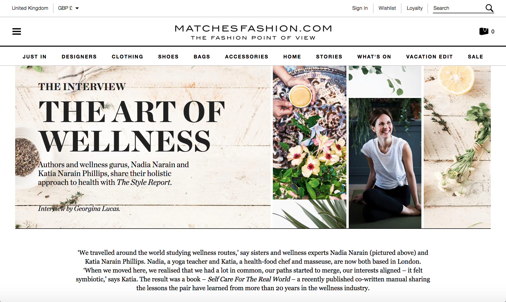 Nadia and Katia Narain