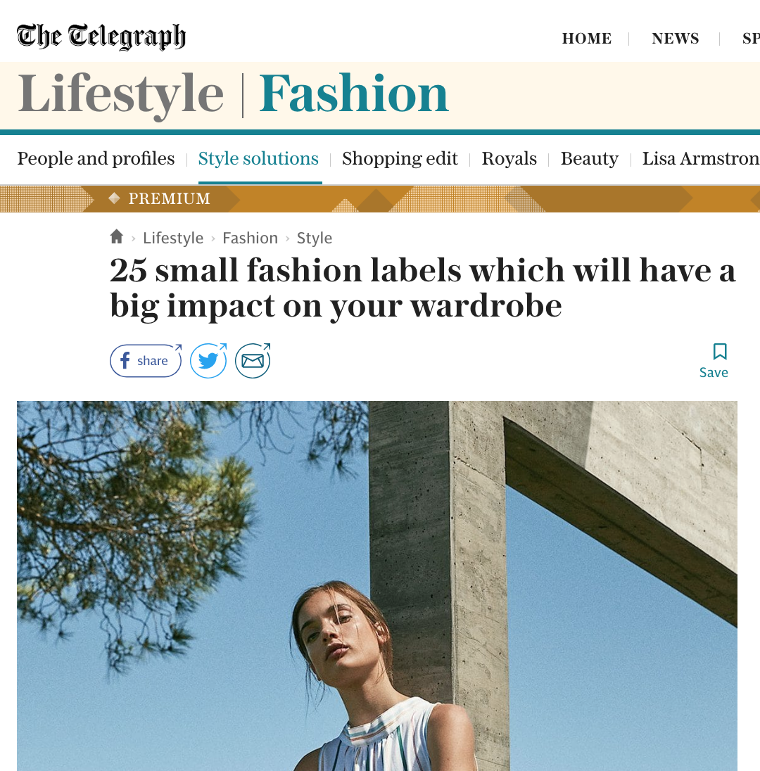 25 small fashion labels which will have a big impact on your wardrobe