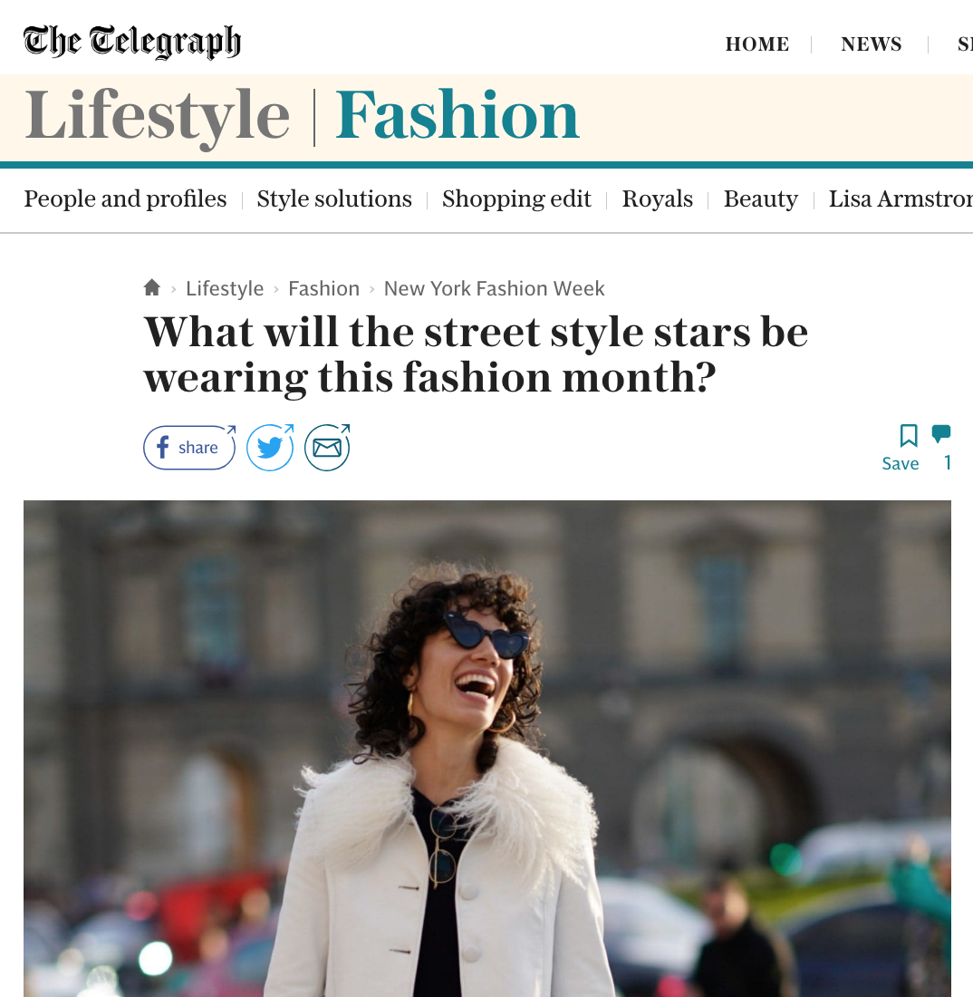 What will the street style stars be wearing this fashion month?