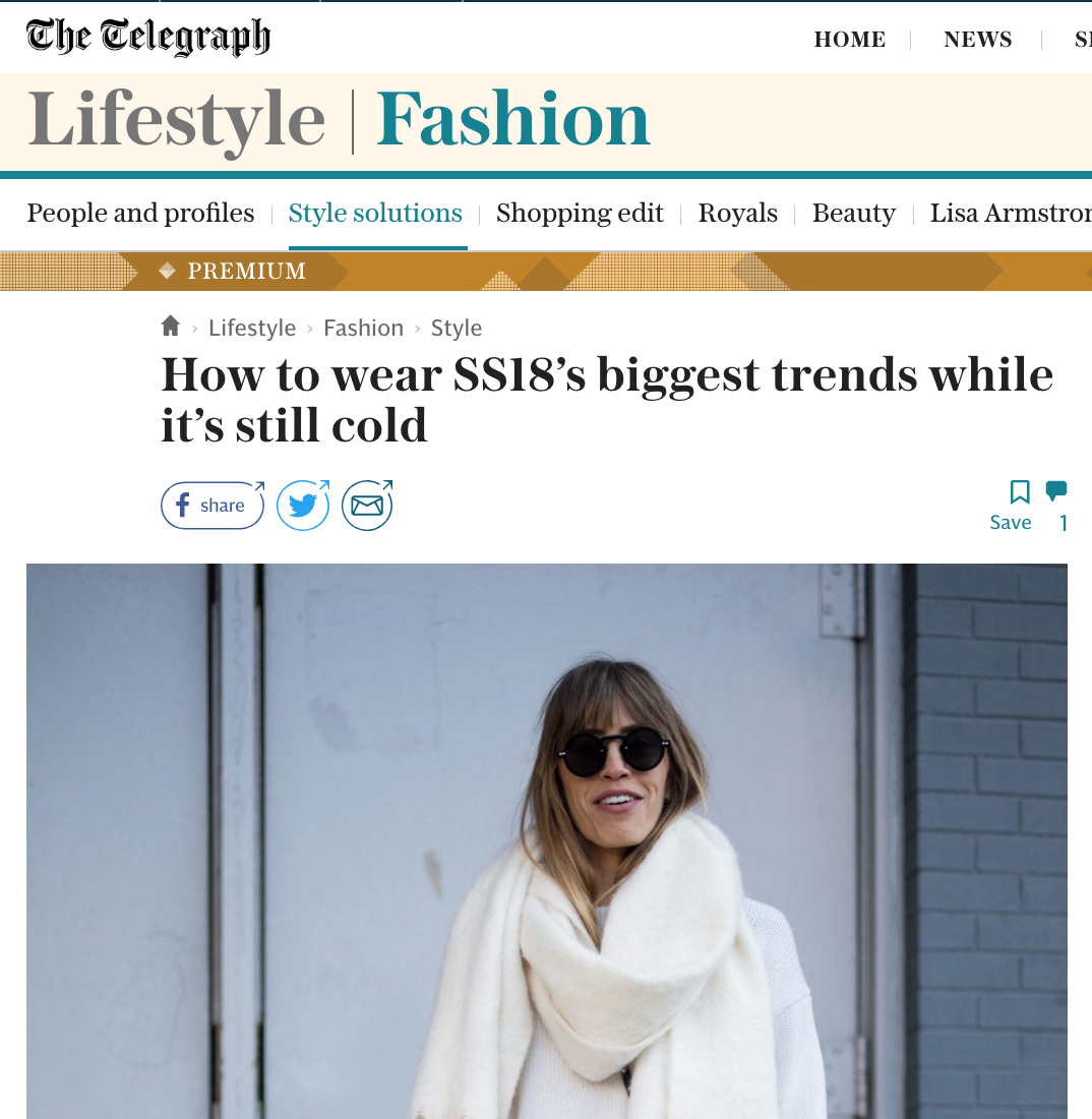 How to wear SS18’s biggest trends while it’s still cold