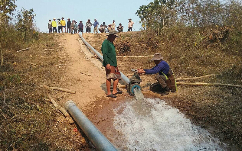 Electricity-free Mountain Irrigation System 