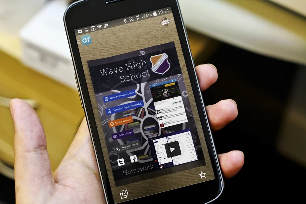 Homework Planners Meet Augmented Reality