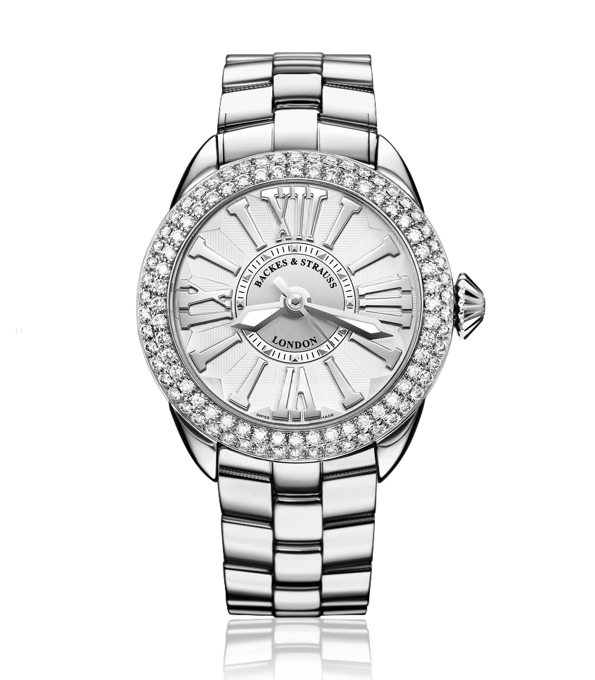Backes & Strauss Piccadilly 37 SP SS — White / White Roman