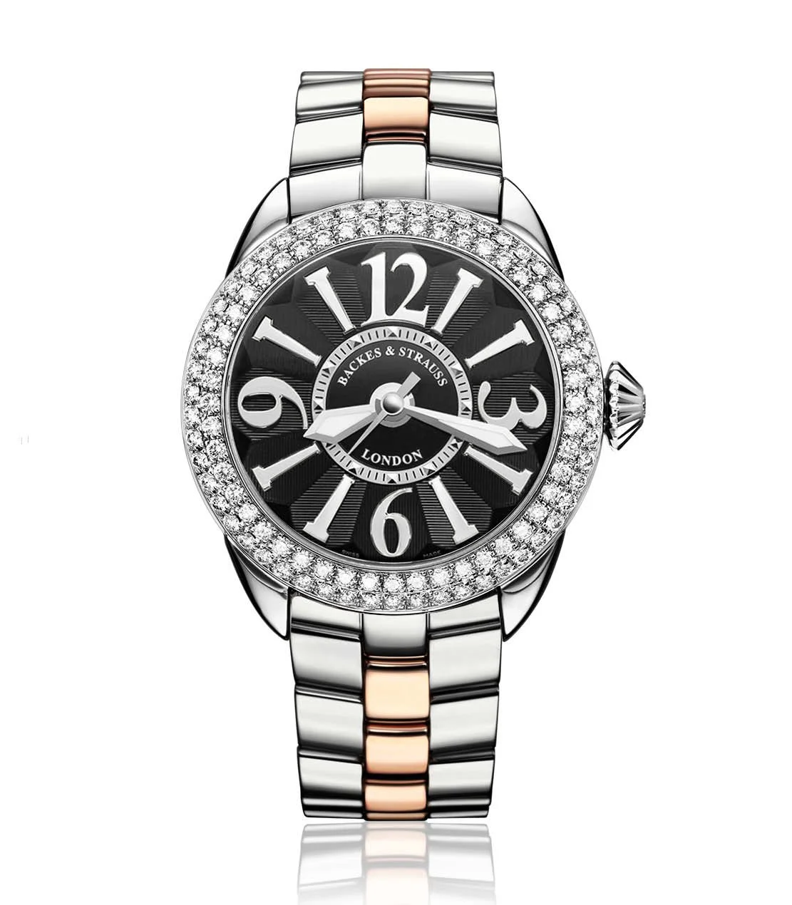 Backes & Strauss Piccadilly 37 SP BIC — Black / White Arabic