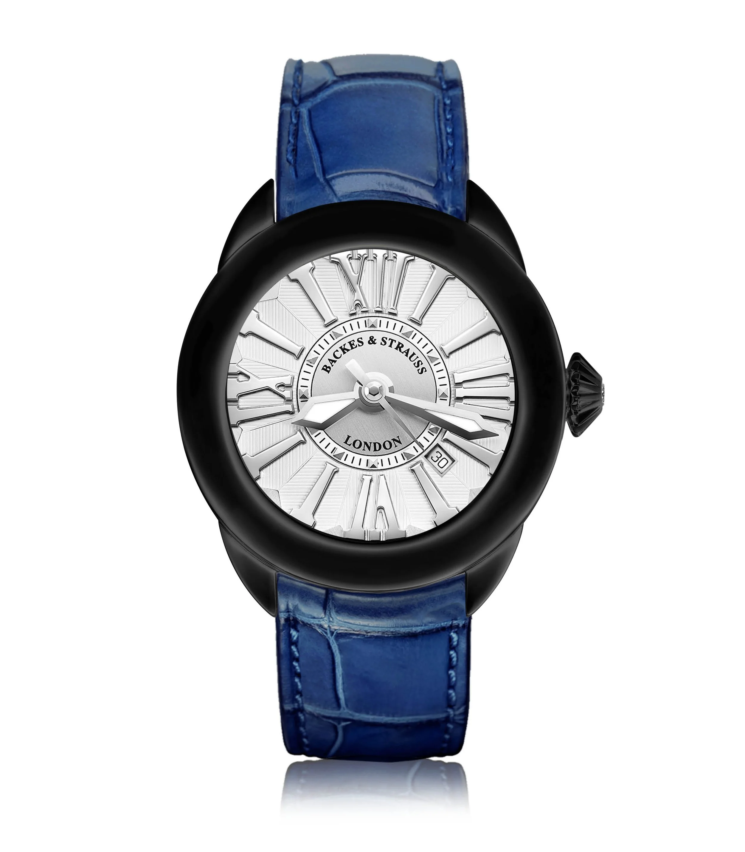 Backes & Strauss Piccadilly 40 BK — White / White Roman