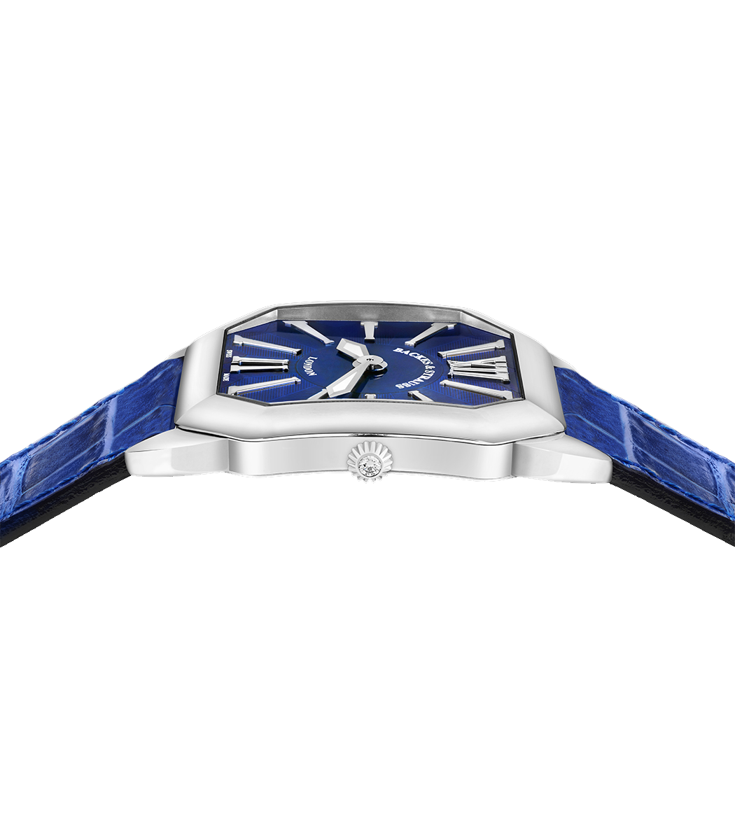 Berkeley Renaissance Steel 43 luxury watch side-shot 2