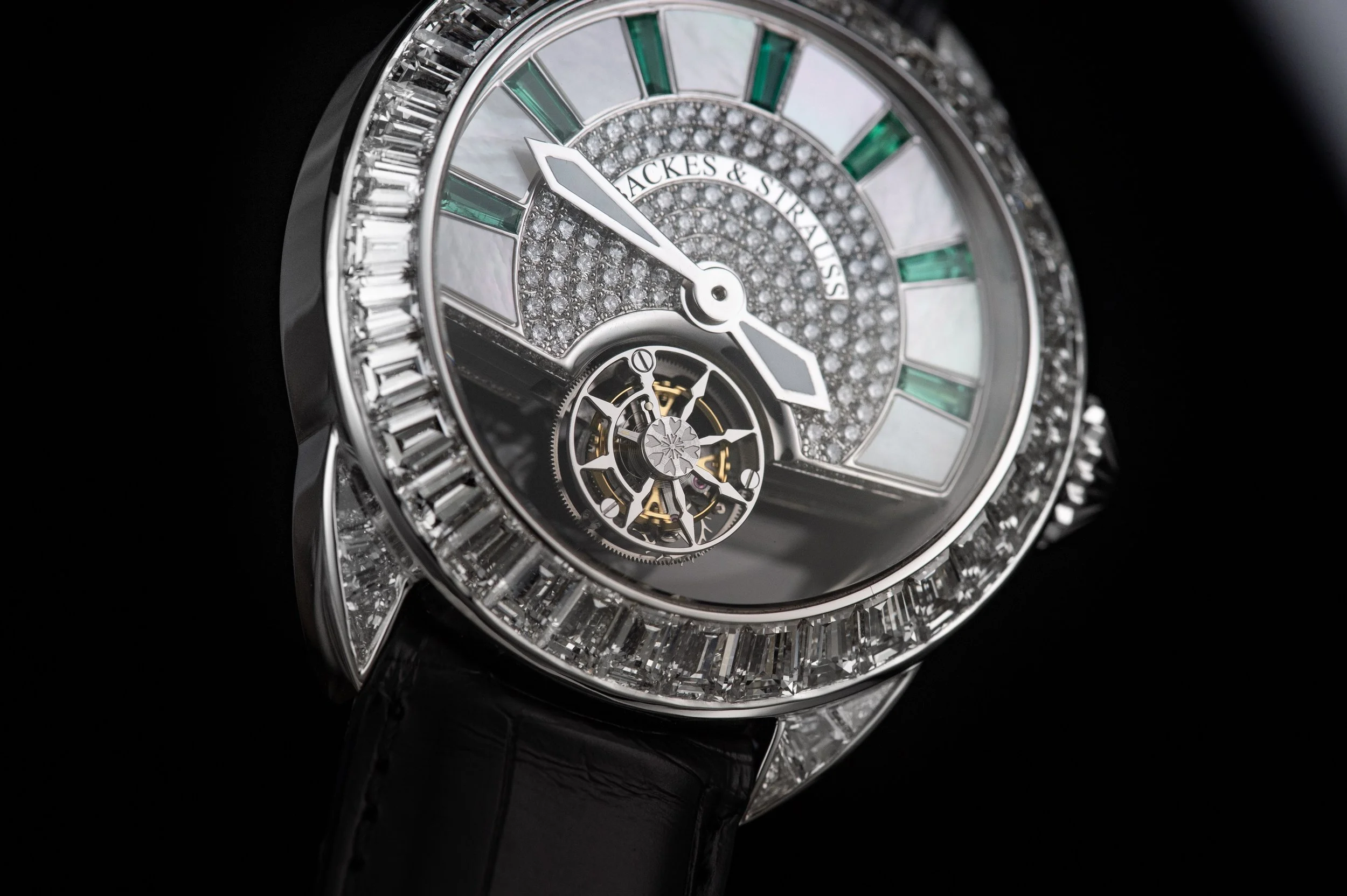 Piccadilly 45 King Tourbillon iconic diamond encrusted watch