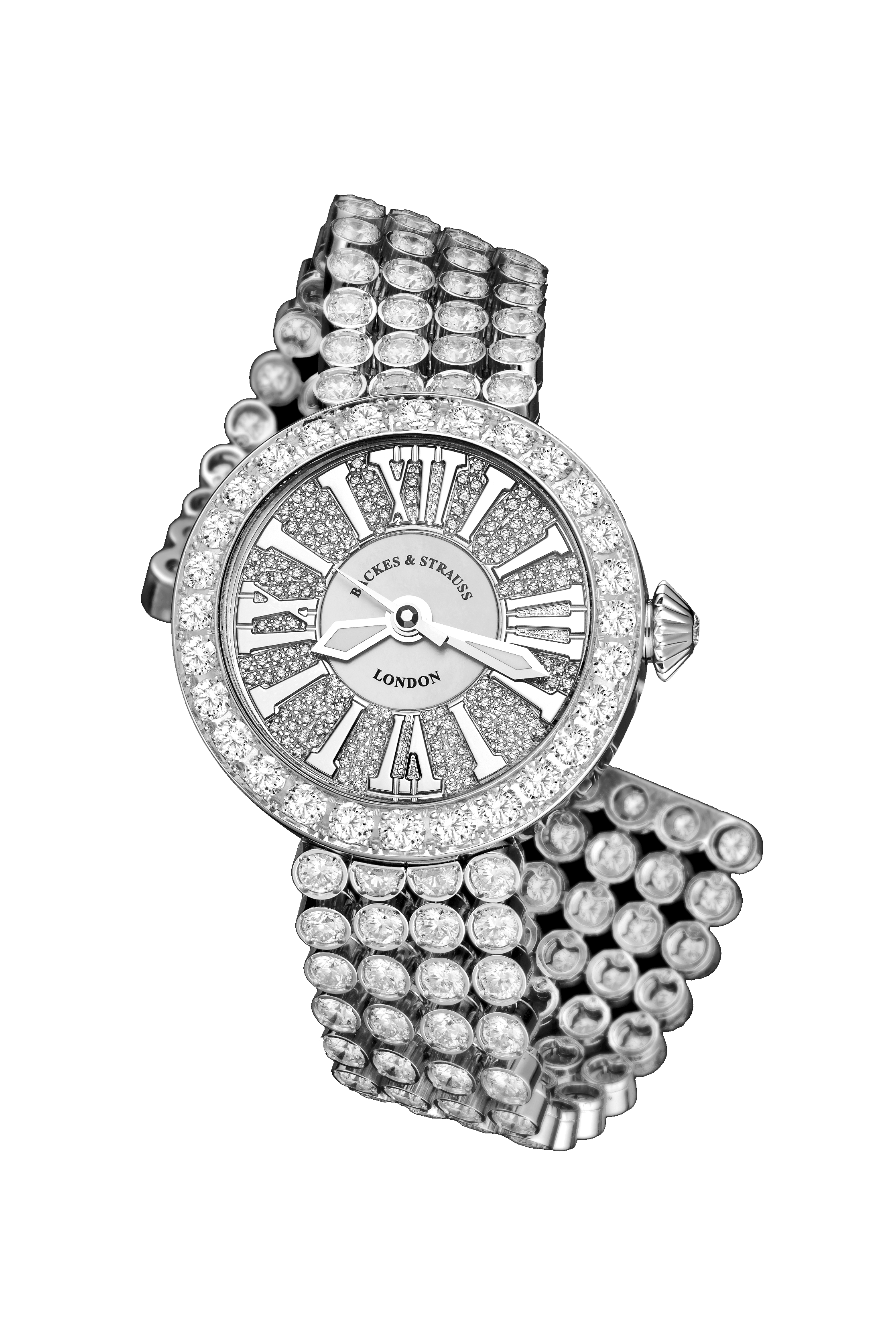 Piccadilly Princess 37 diamond encrusted watch for women
