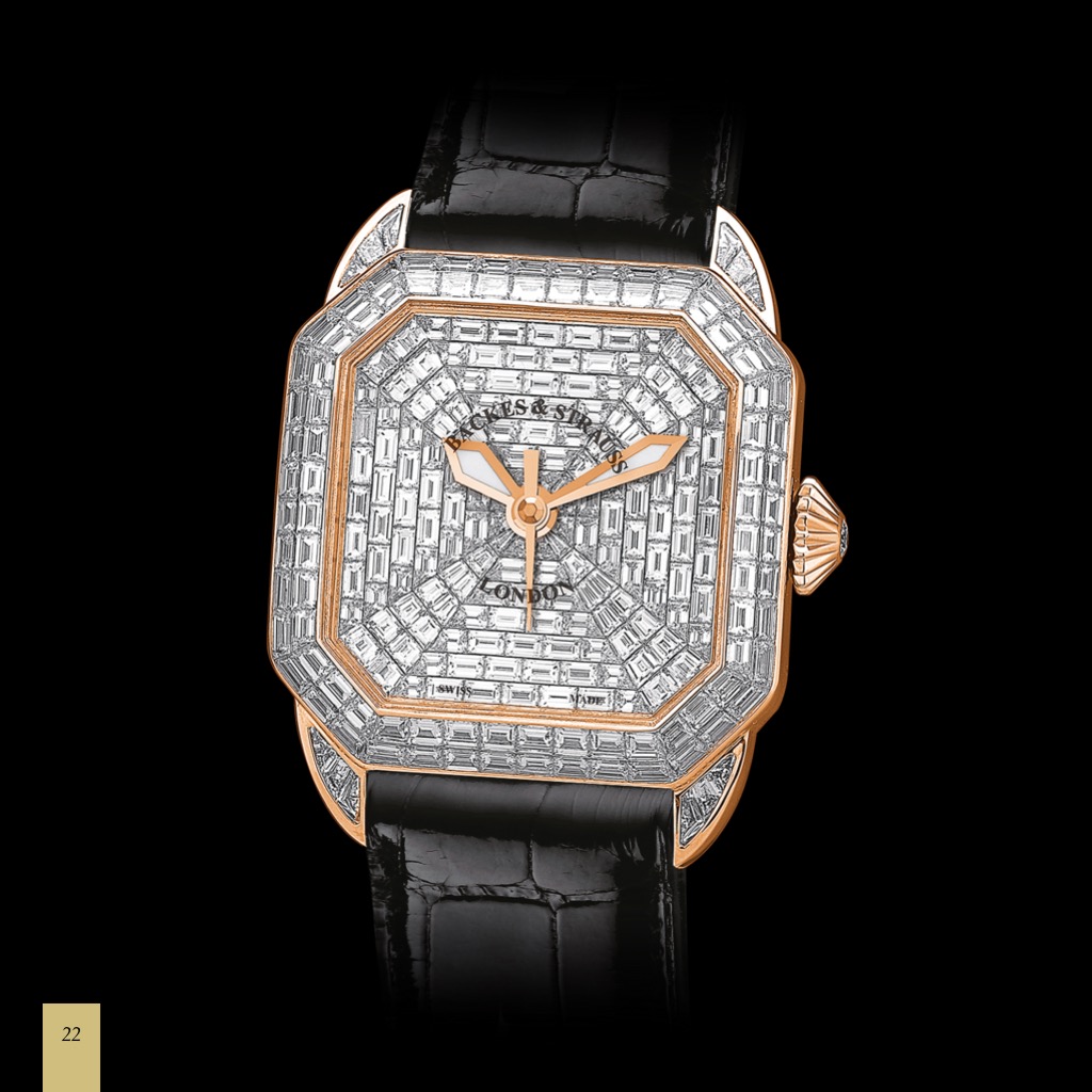 Berkeley Prince 43 – 43mm 18kt White Gold Diamond Men's Luxury