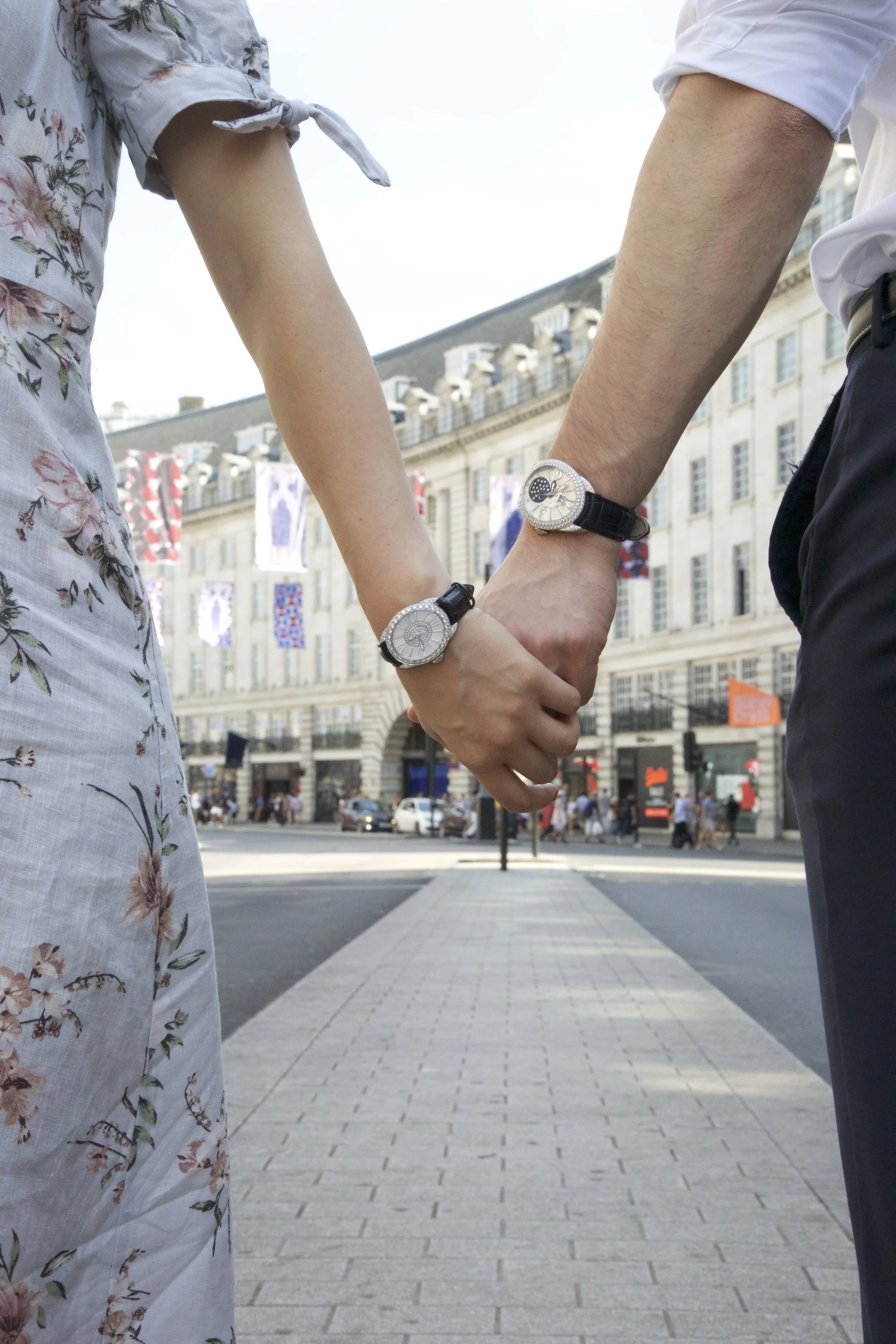Regent 1609 AD 4047 moon phase watch for him and her