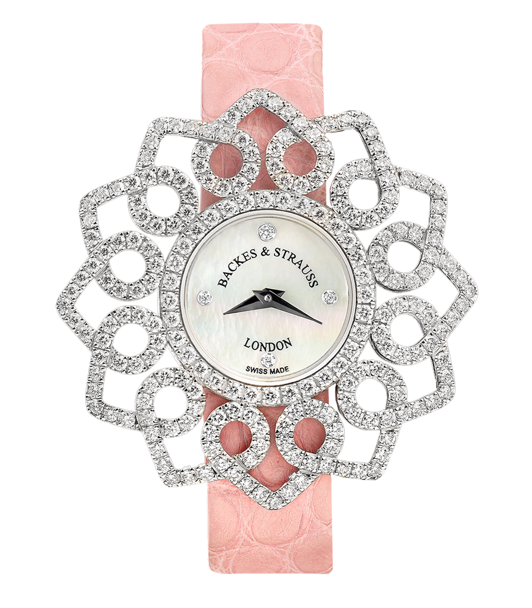 Victoria Snowdrop luxury diamond watch