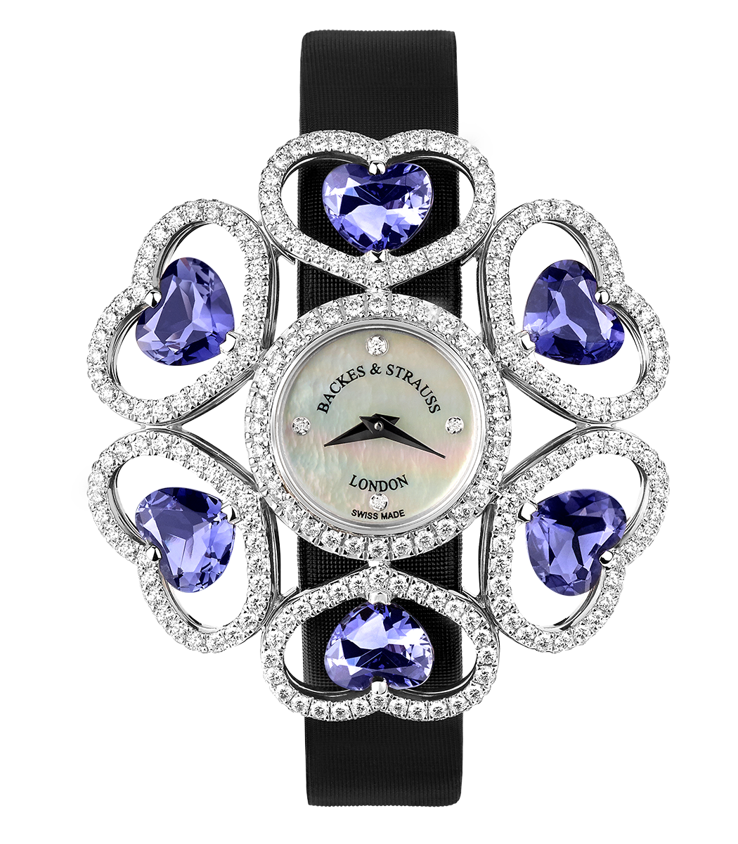Countess Victoria Pink Tourmaline luxury diamond watch