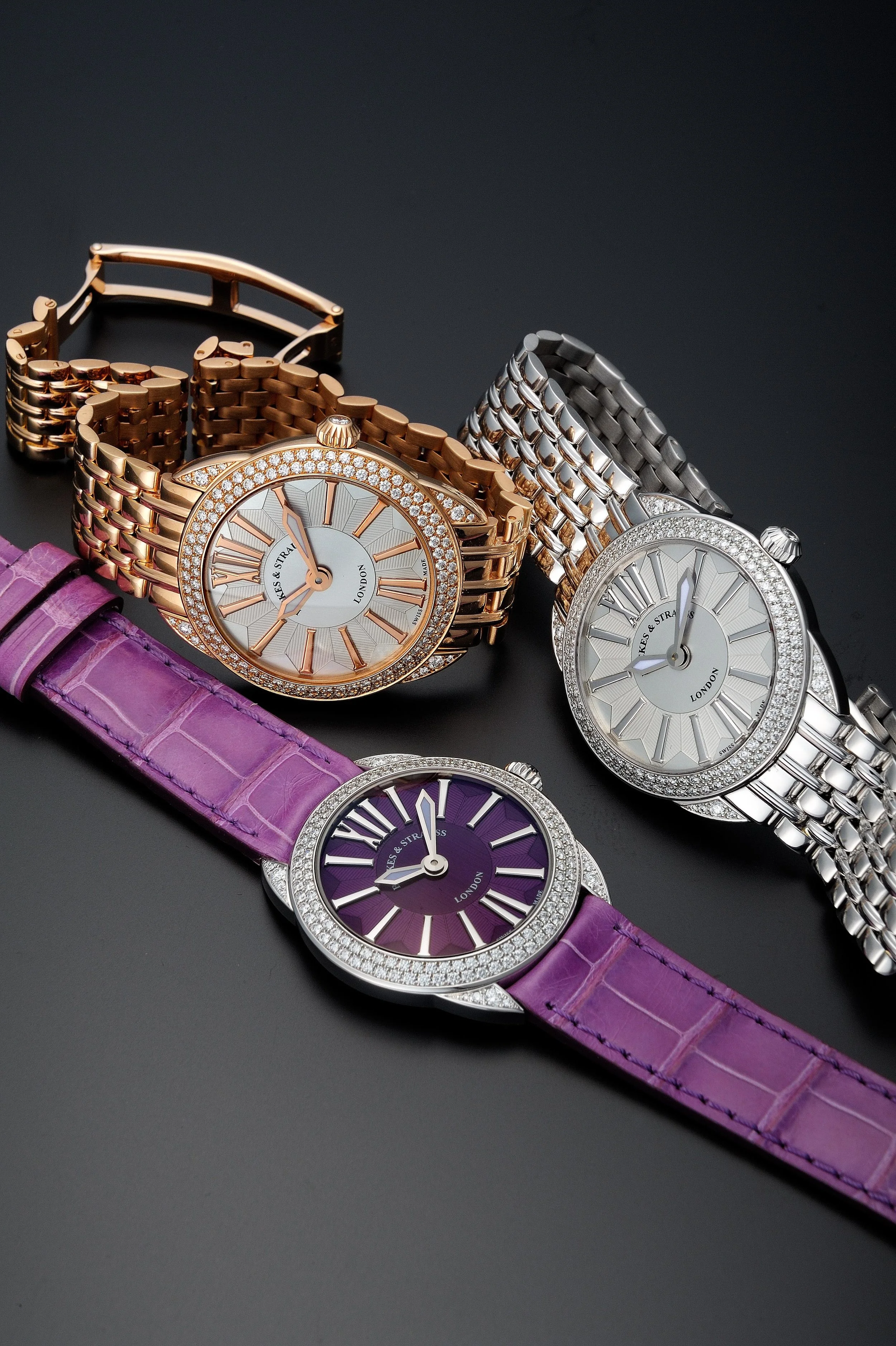 Piccadilly Renaissance 33 luxury diamond set case