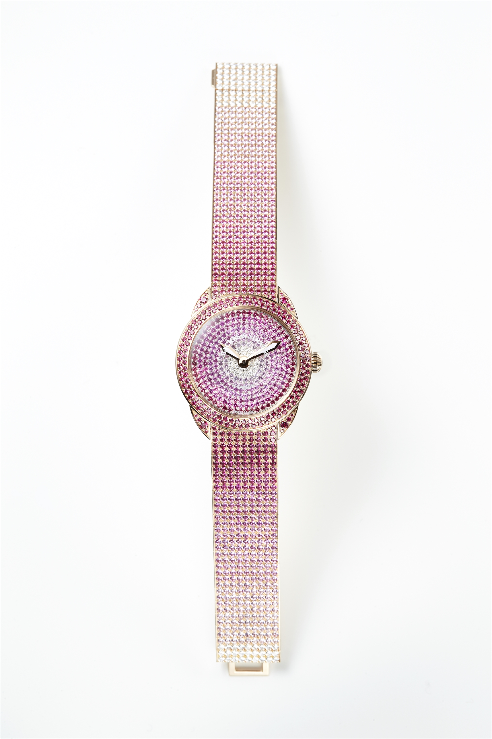 Piccadilly Renaissance Ballerina Red Rose 33 luxury diamond watch