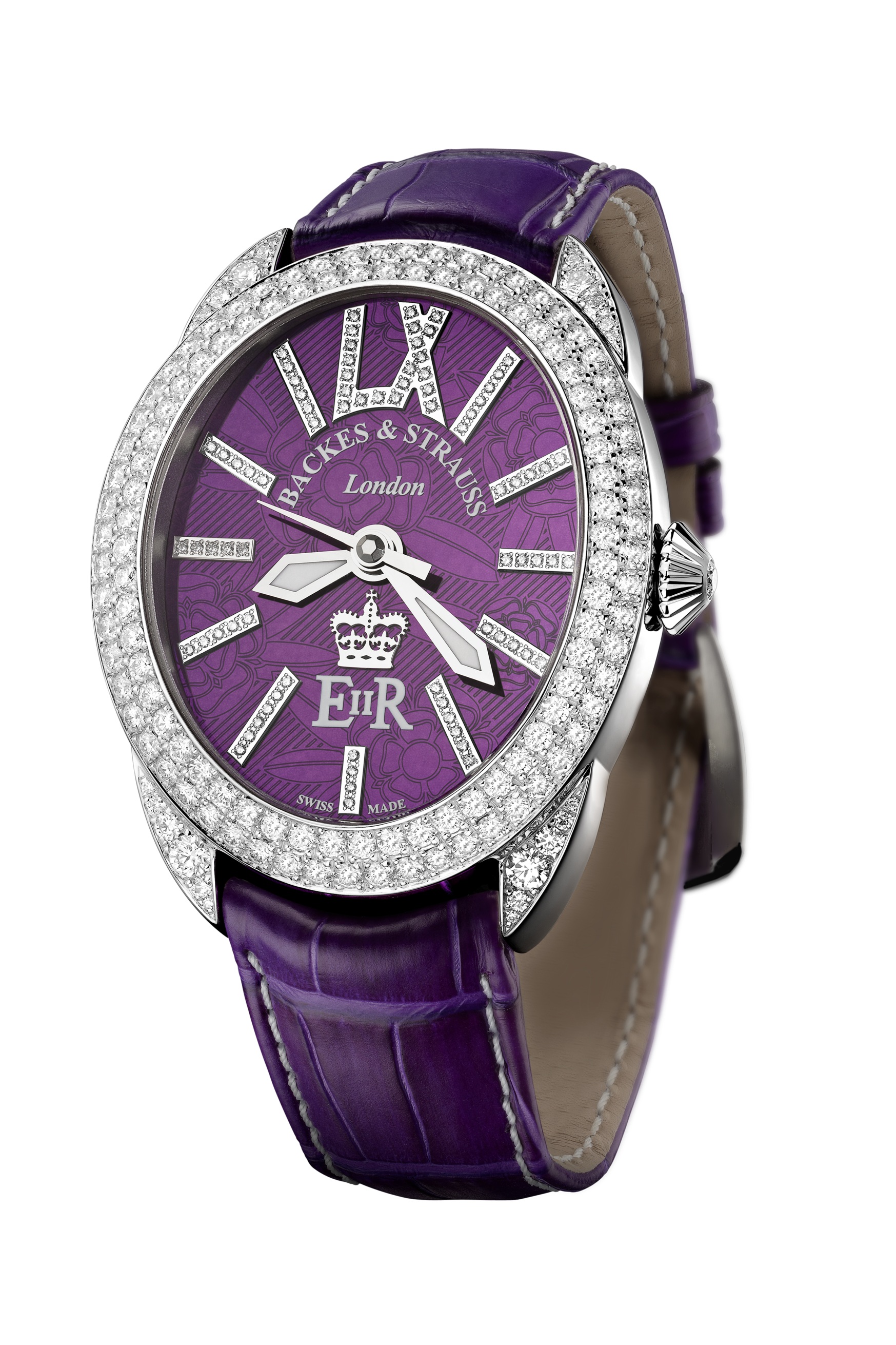 Regent Diamond Jubilee 4047 limited edition watch side-shot