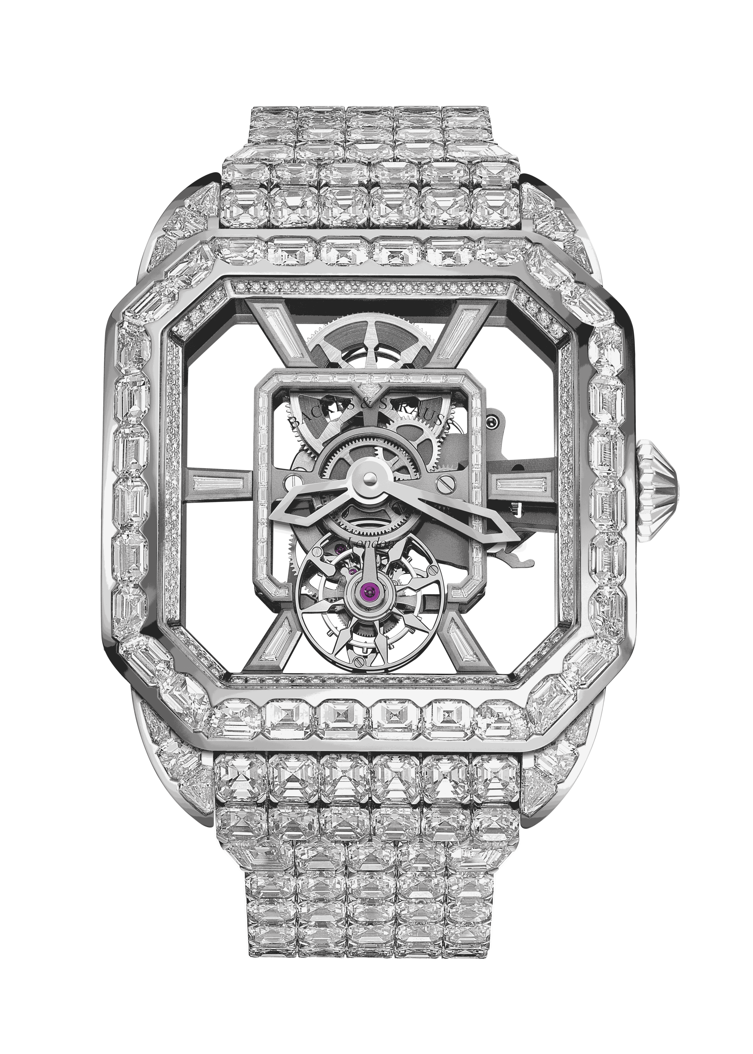 Royal Berkeley Tourbillon 45 diamond watch