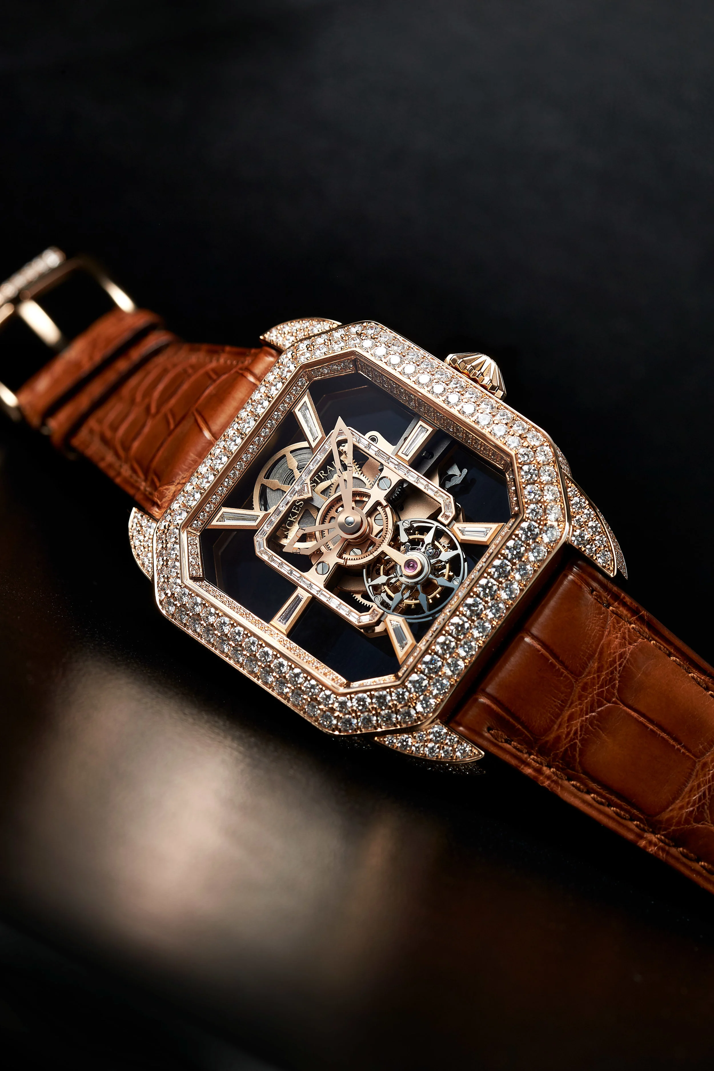 Berkeley Emperor Brilliant Tourbillon 45 diamond watch