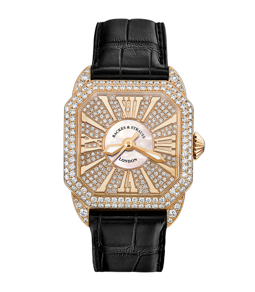 Berkeley 37 luxury diamond wristwatch