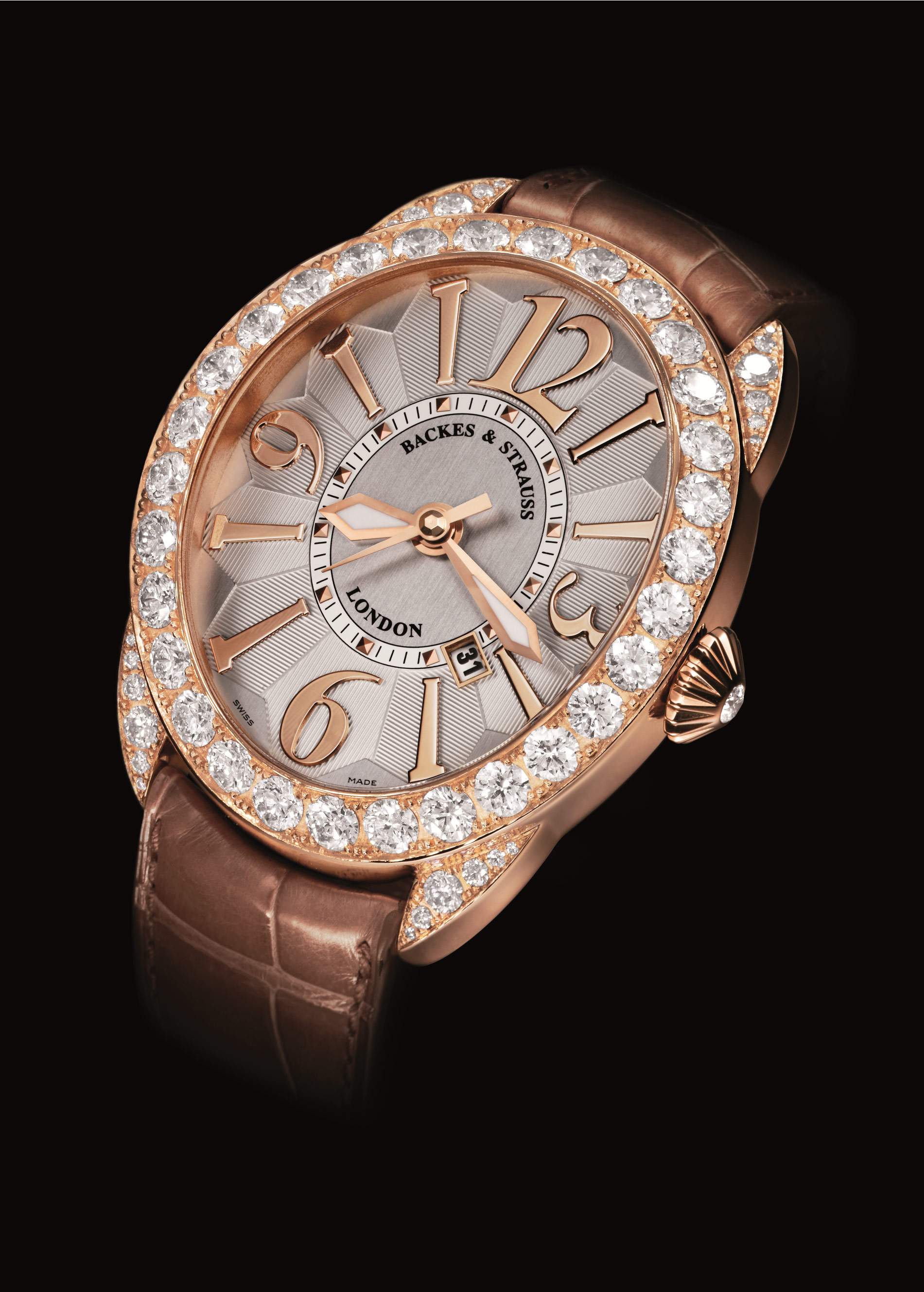 & Regent Diamond Strauss - Backes Watches Luxury Diamond Watch Collection —