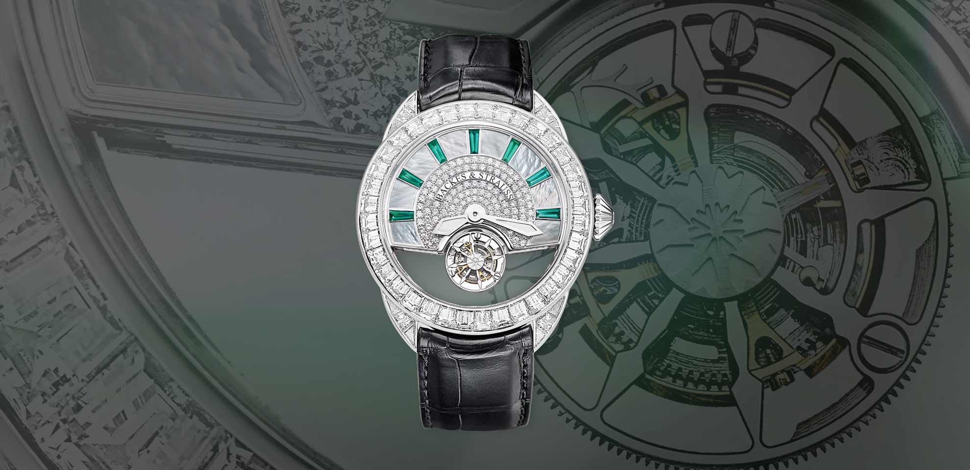 Piccadilly 45 King Tourbillon iconic diamond encrusted watch