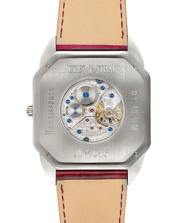Berkeley Renaissance Steel 43 luxury watch back case