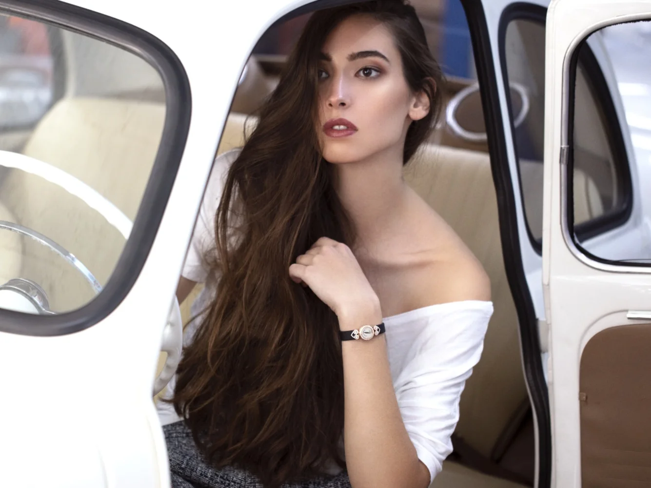 Miss Victoria luxury diamond watch for her