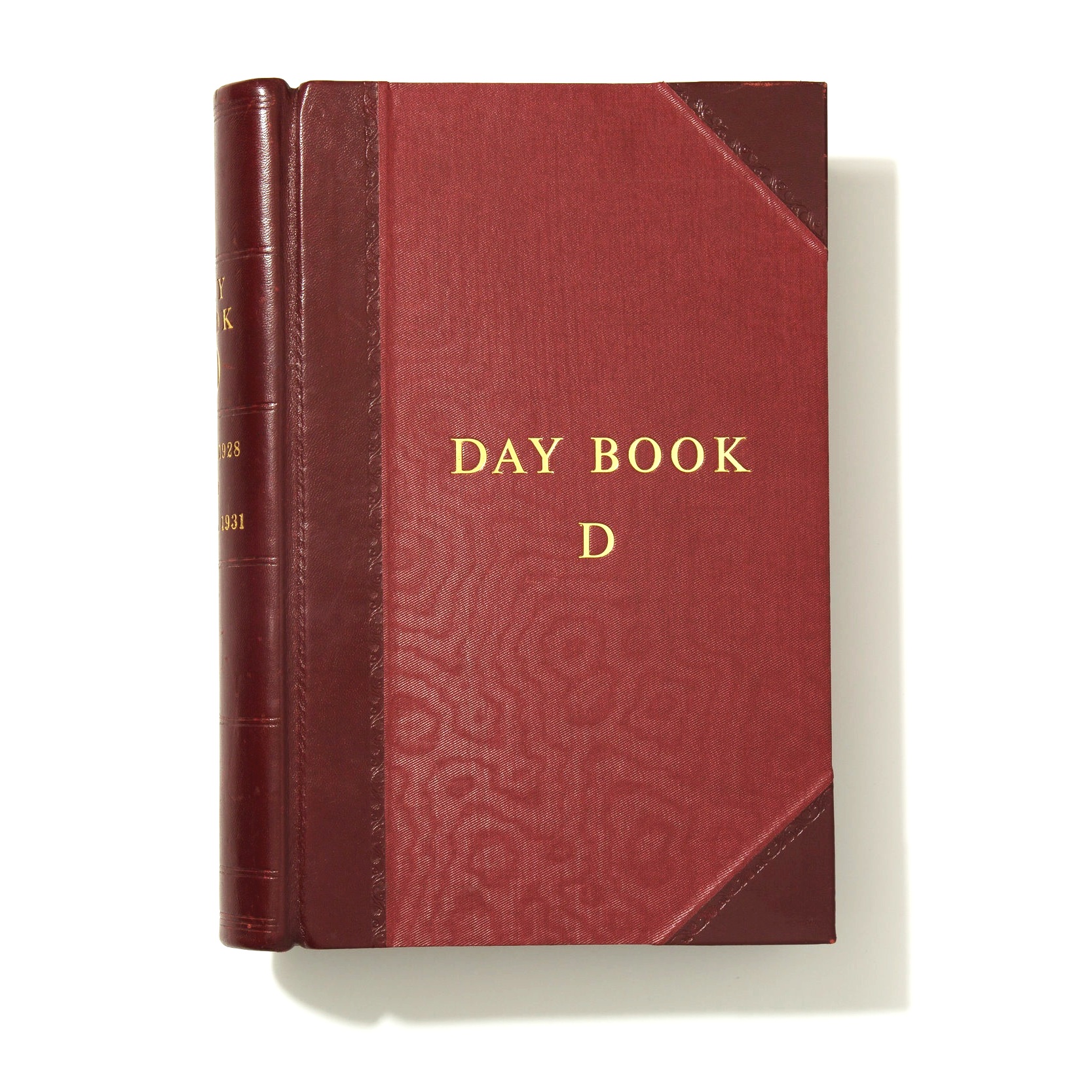 Backes & Strauss Daybook with diamond records