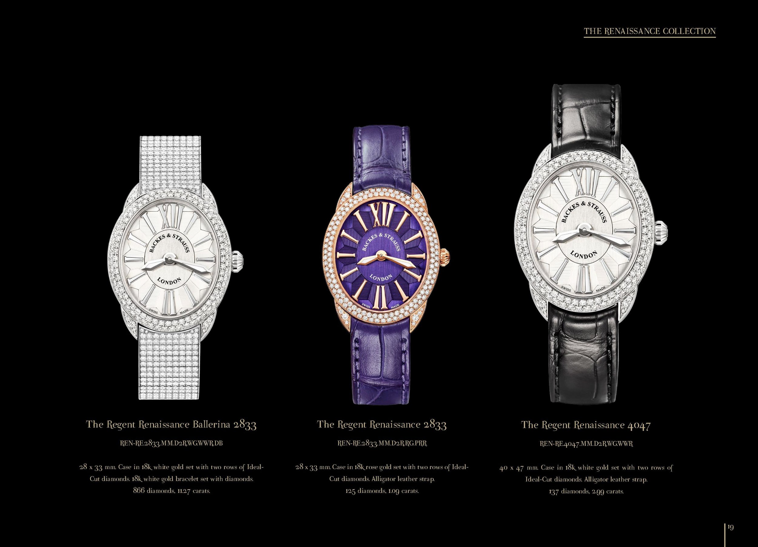 Regent Renaissance collection watch