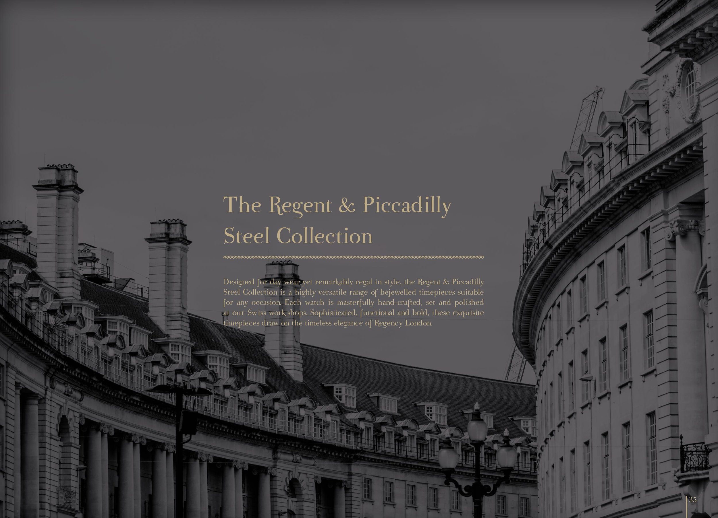 Regent and Piccadilly Steel Collection