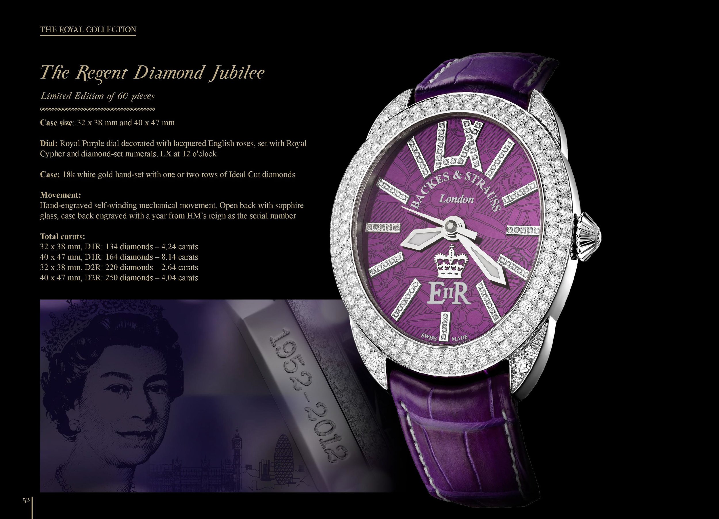 The Regent Diamond Jubilee watch