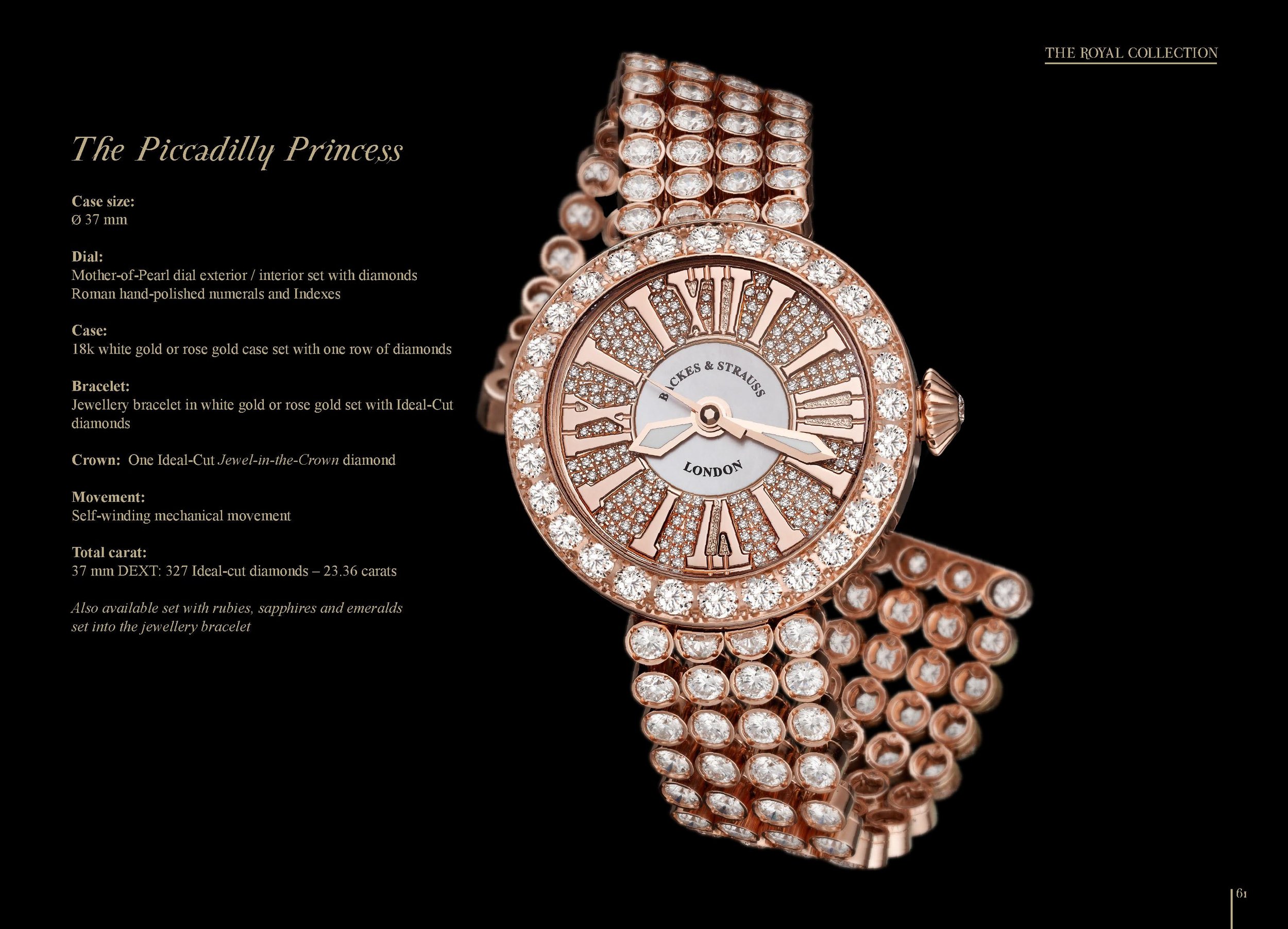 The Piccadilly Princess watch