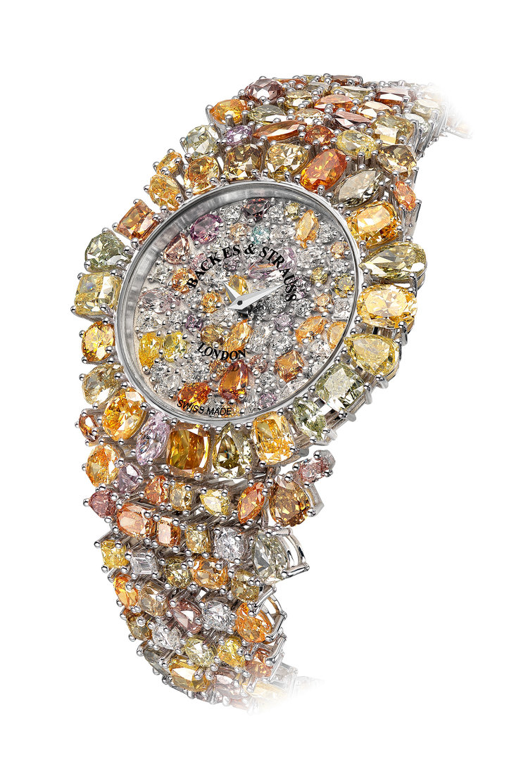 Piccadilly Princess Royal Colours diamond watch side-shot