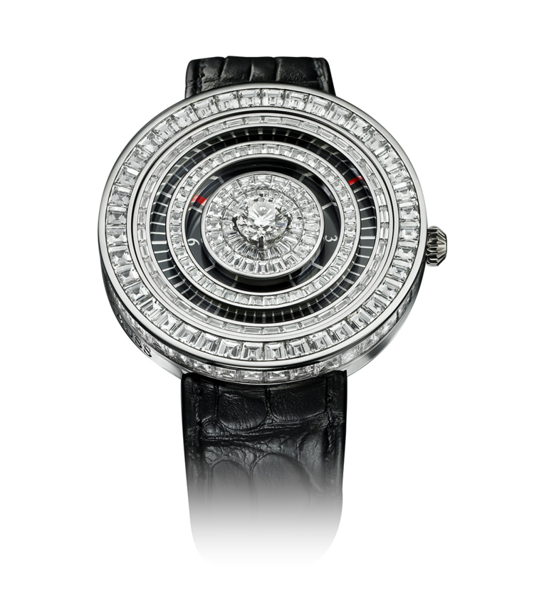 Royal Jester 36 diamond encrusted watch