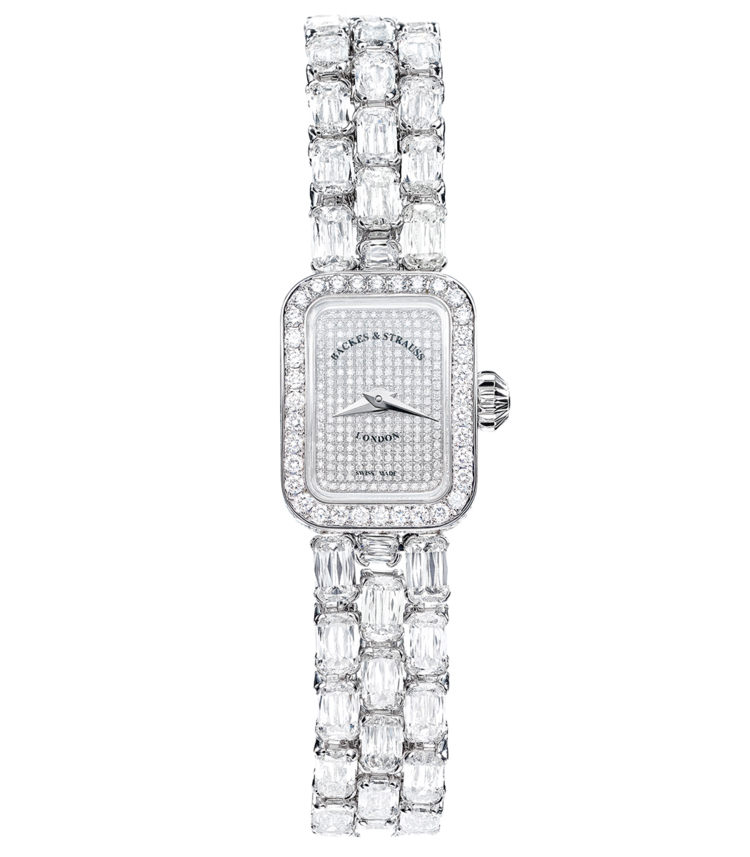 Royal Ashoka Pave diamond encrusted watch