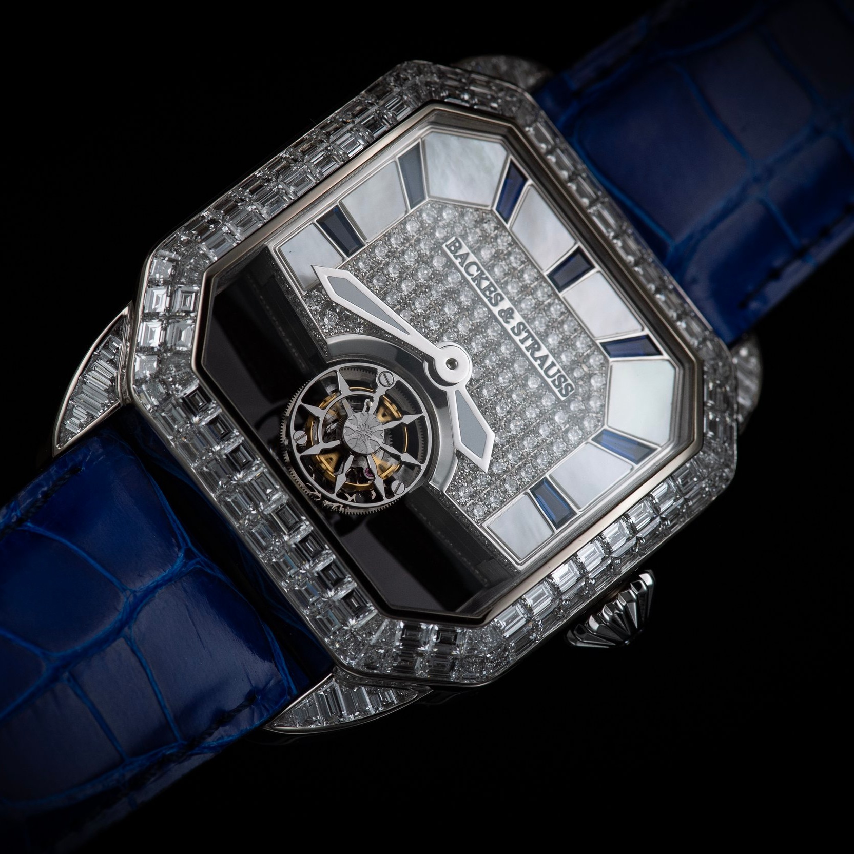 Berkeley 43 King Tourbillon bespoke watch side-shot