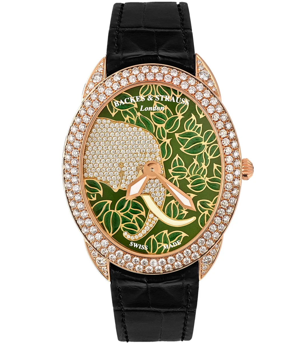 Tears of African Elephant 4047 diamond watch