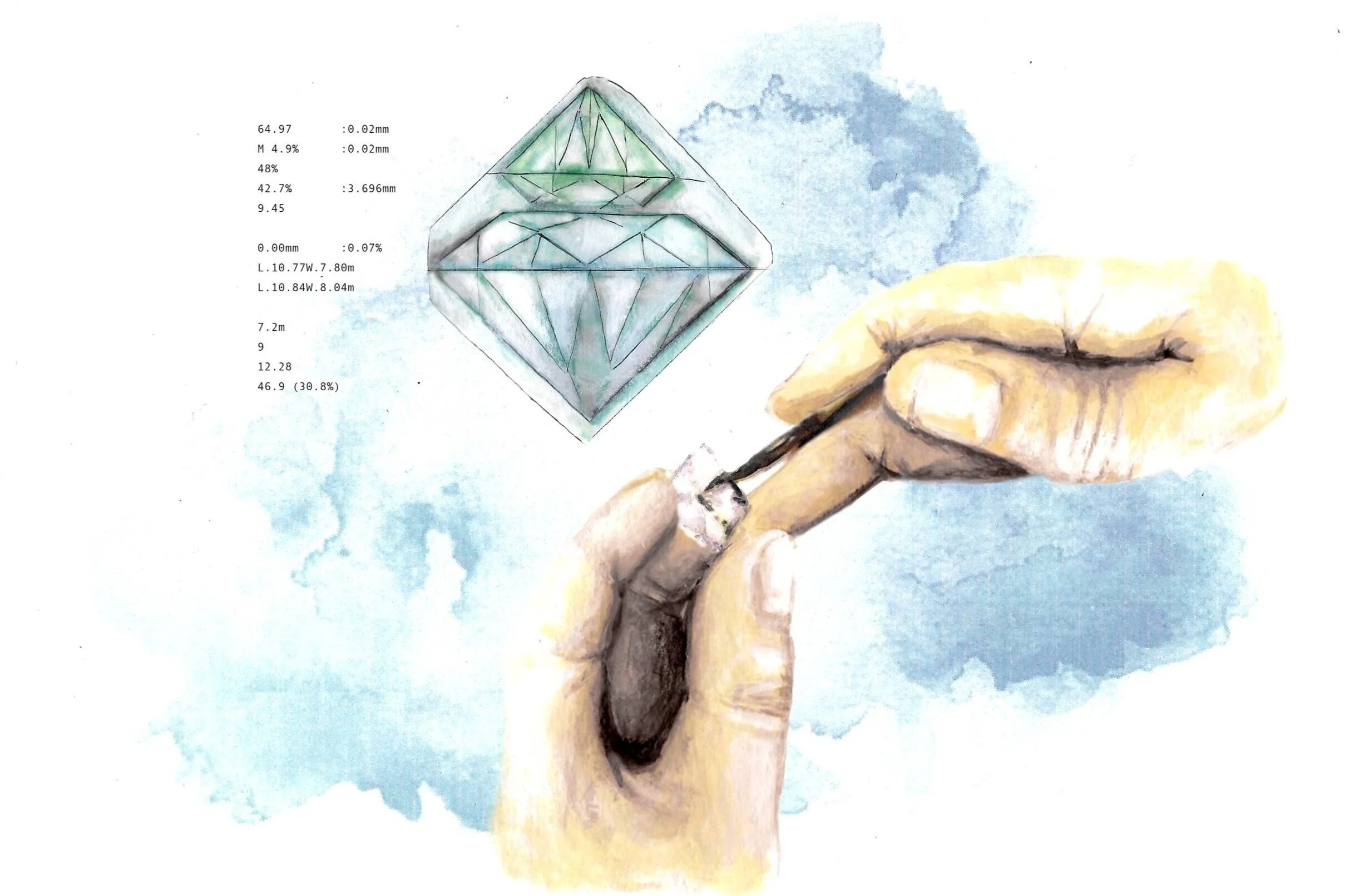 Planning of a Diamond