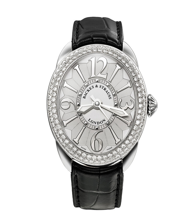 Diamond Regent Strauss & 3643 - Luxury Backes Watches — Steel