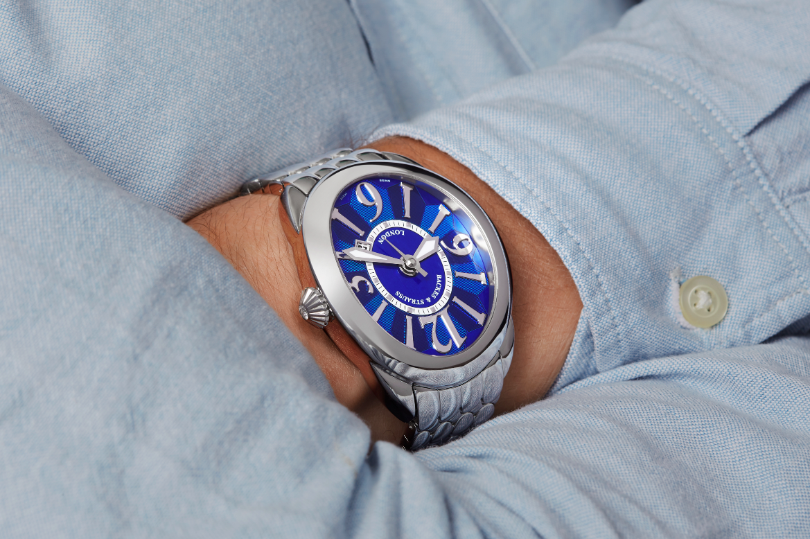 Strauss 4452 Regent Backes Watches Steel & — - Luxury Diamond