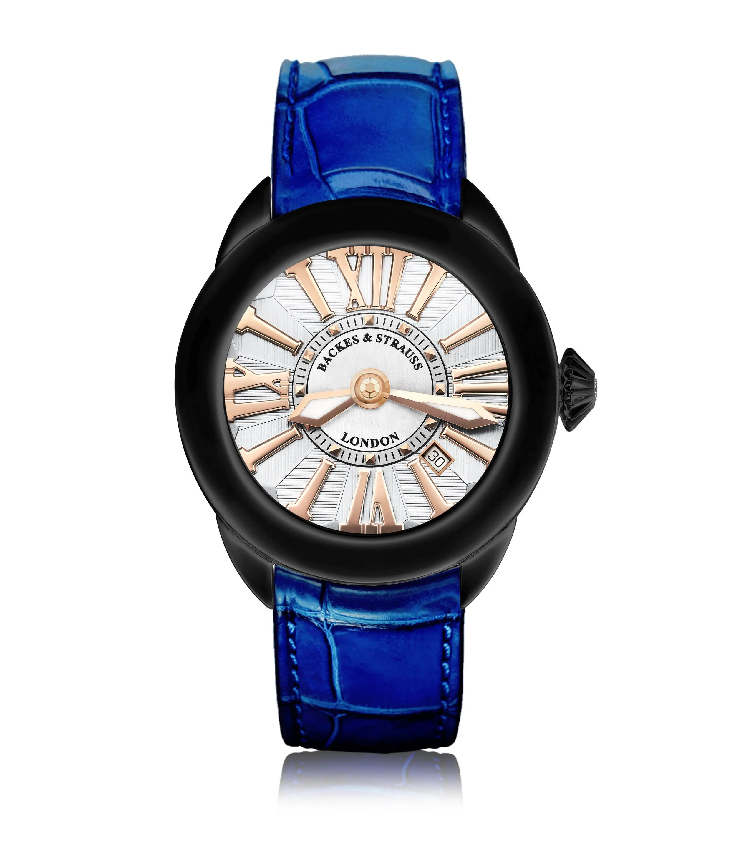 Backes & Strauss Piccadilly 40 BK — White / Rose Roman