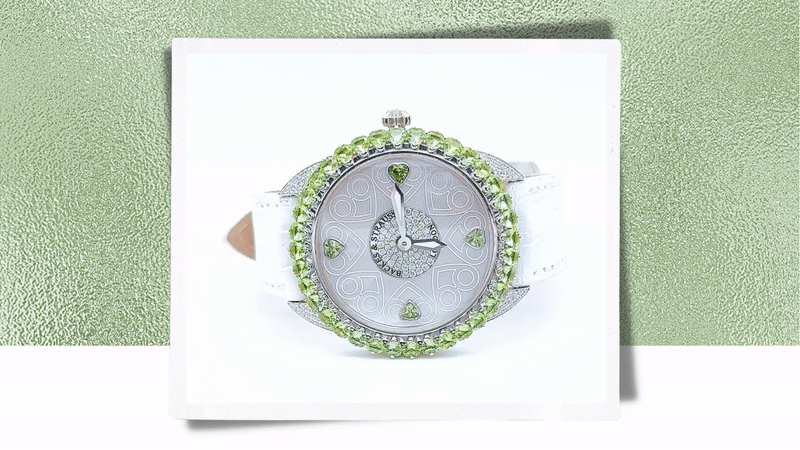 Salon Prive Magazine 2023 - Dazzling Peridot Creations: Fuli Gemstones Shines at GemGenève
