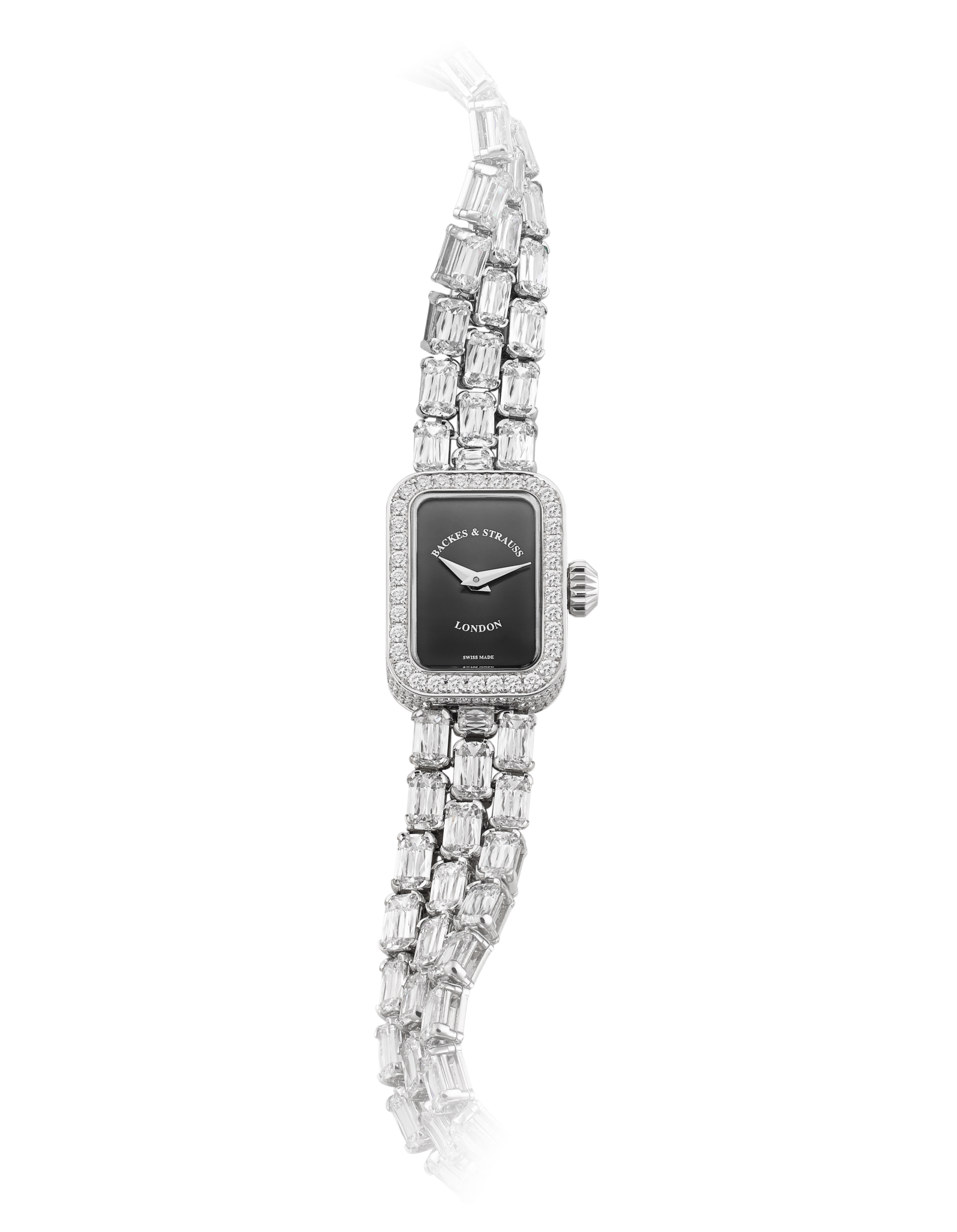 Royal Ashoka Pave diamond encrusted watch