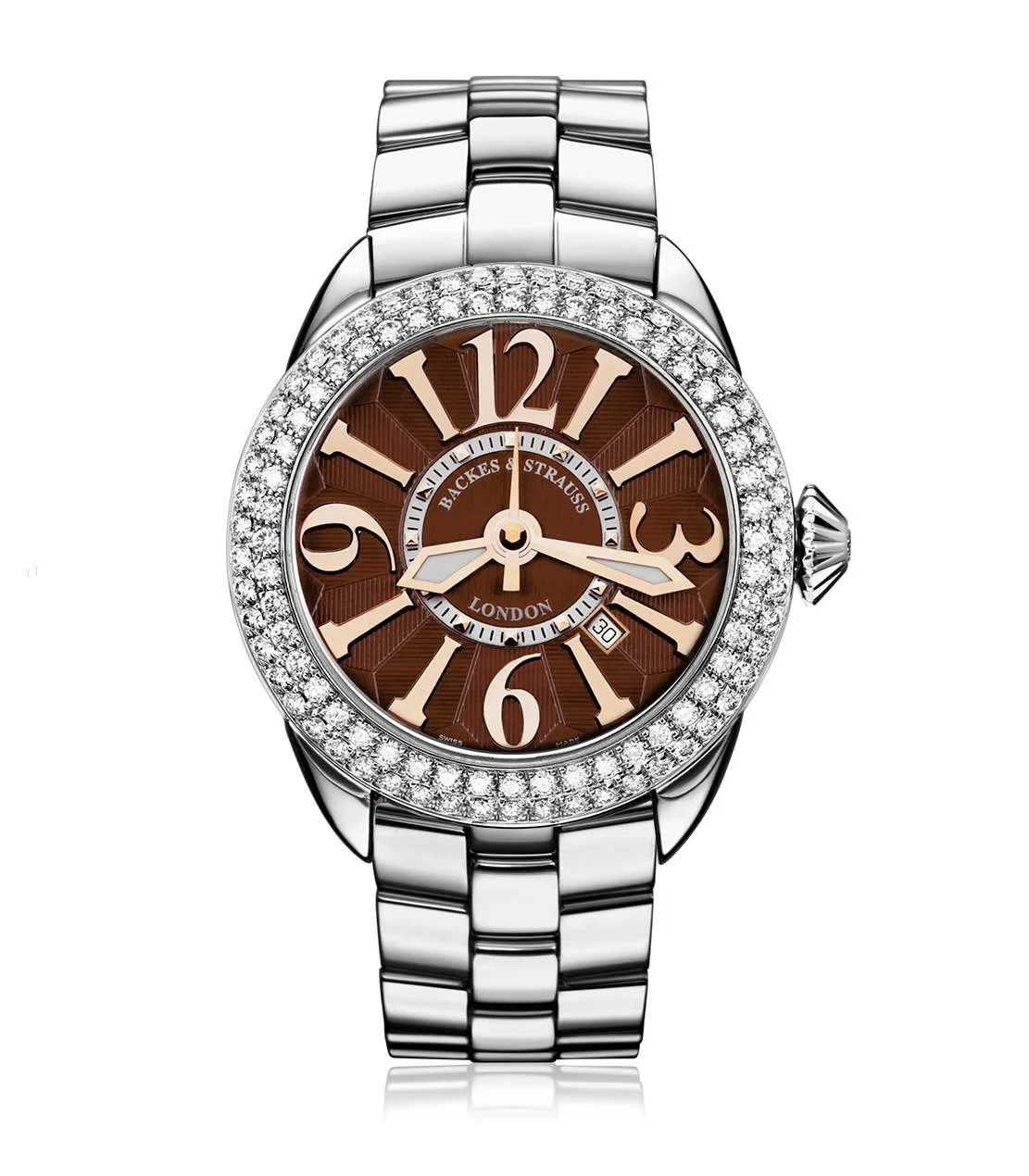 Backes & Strauss Piccadilly 40 SP SS — Brown / Rose Arabic