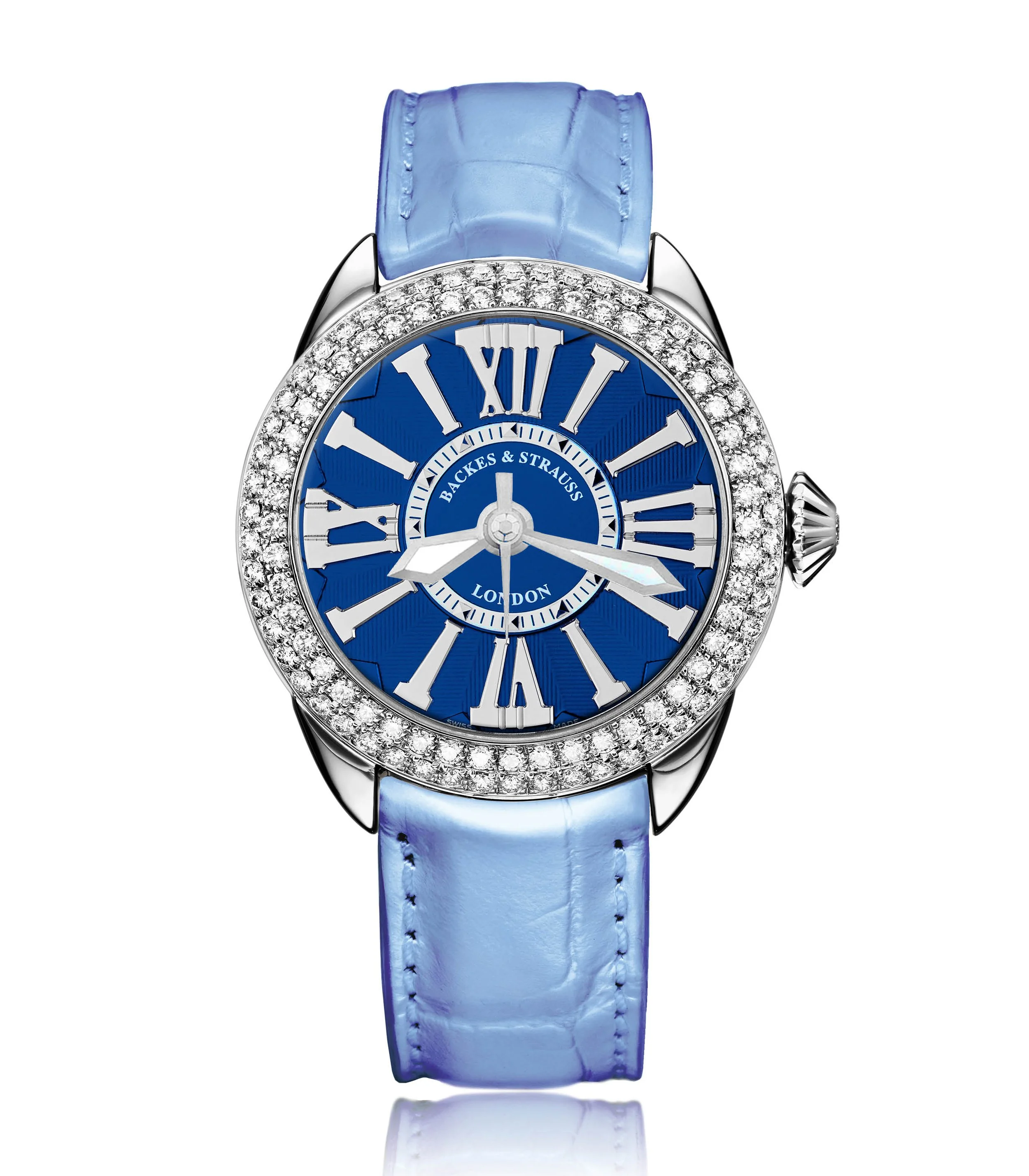 Backes & Strauss Piccadilly 37 SP — Blue / White Roman