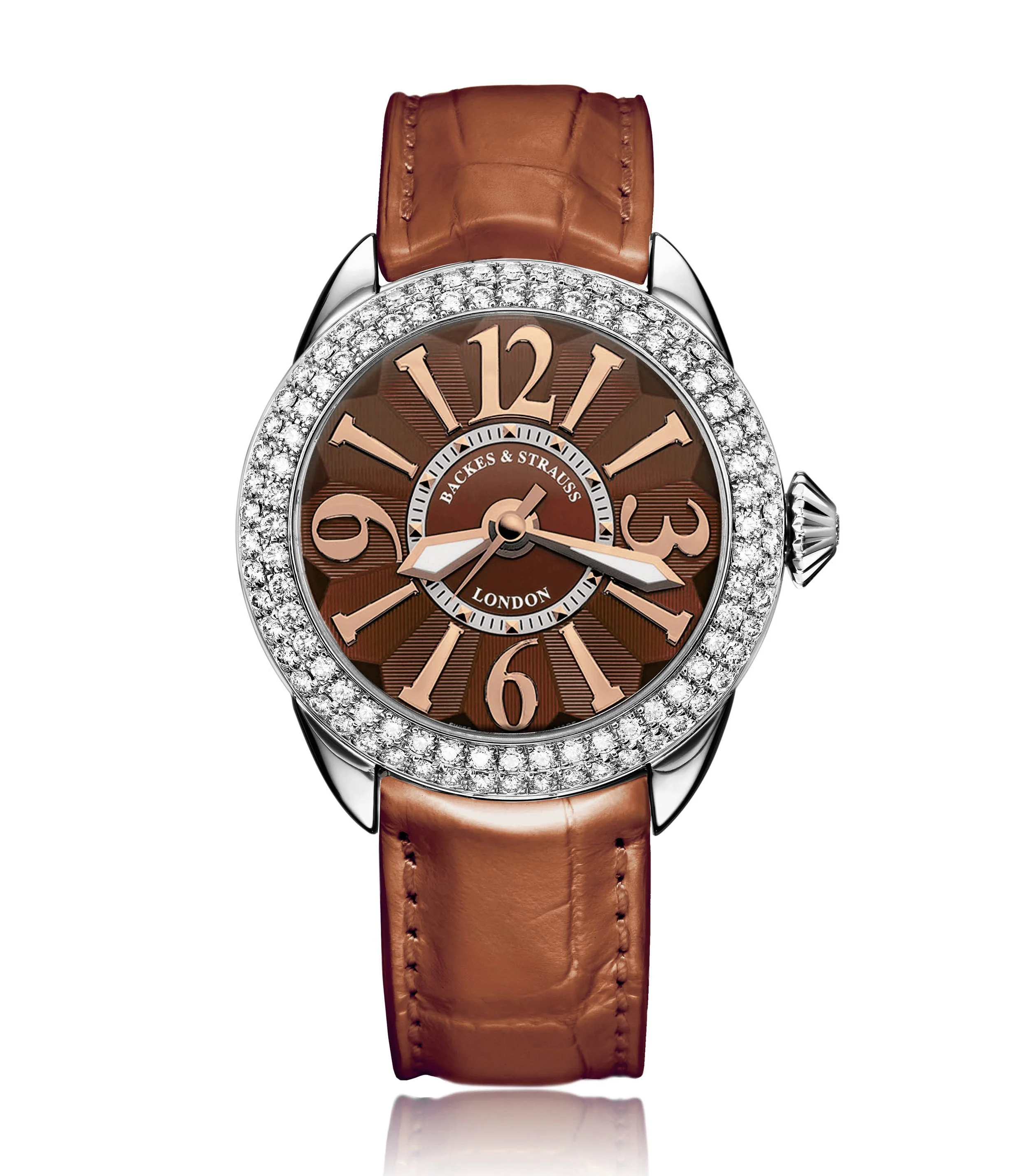 Backes & Strauss Piccadilly 37 SP — Brown / Rose Arabic